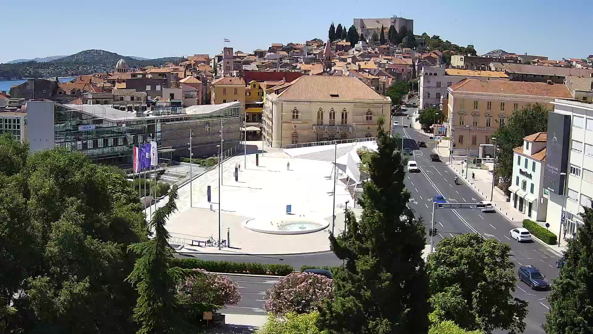 Webcam Šibenik – Poljana Platz