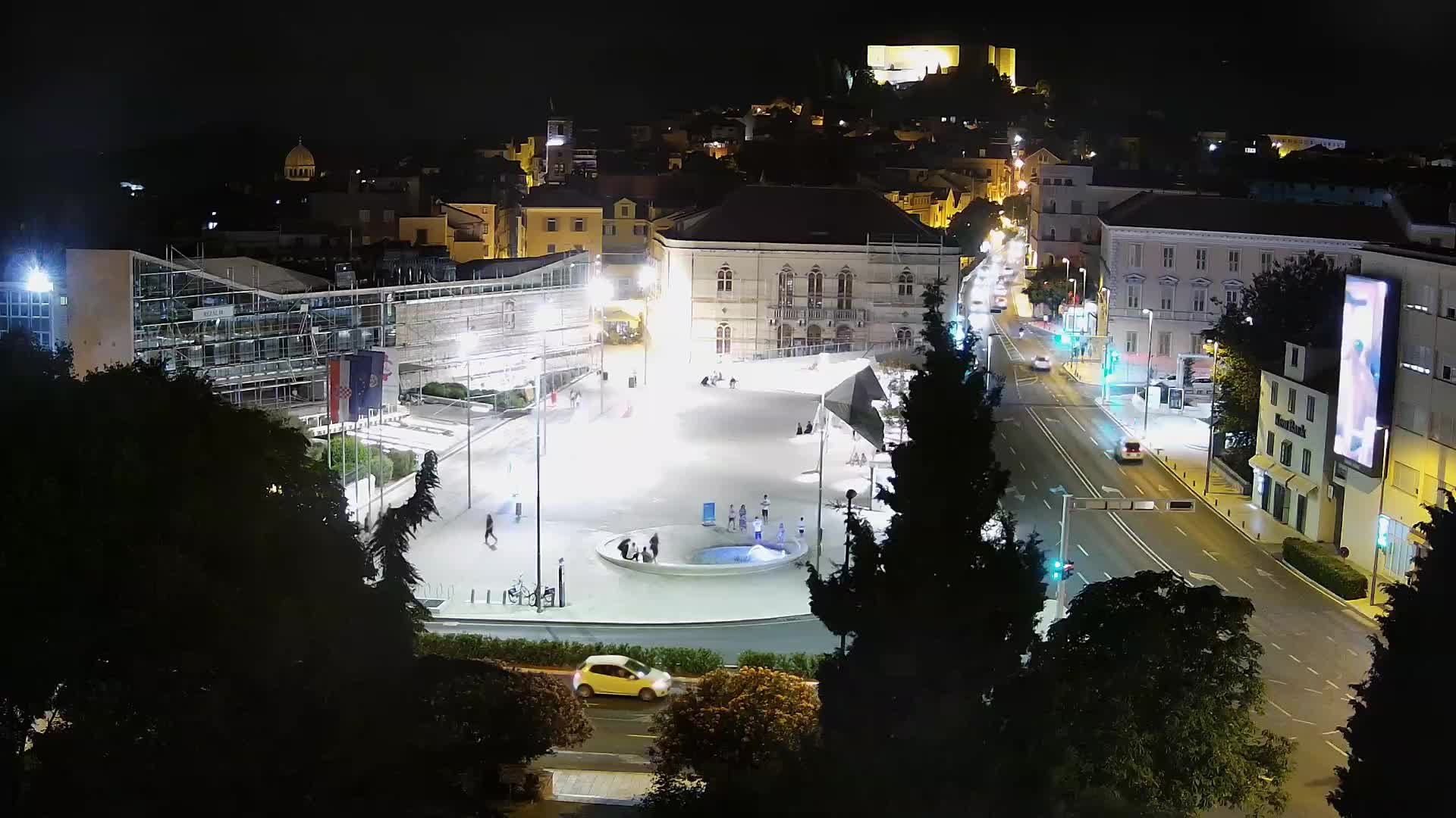 Webcam Šibenik – Poljana square