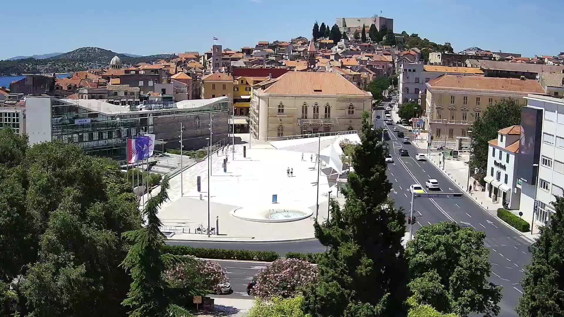 Web Kamera Šibenik – Trg Poljana