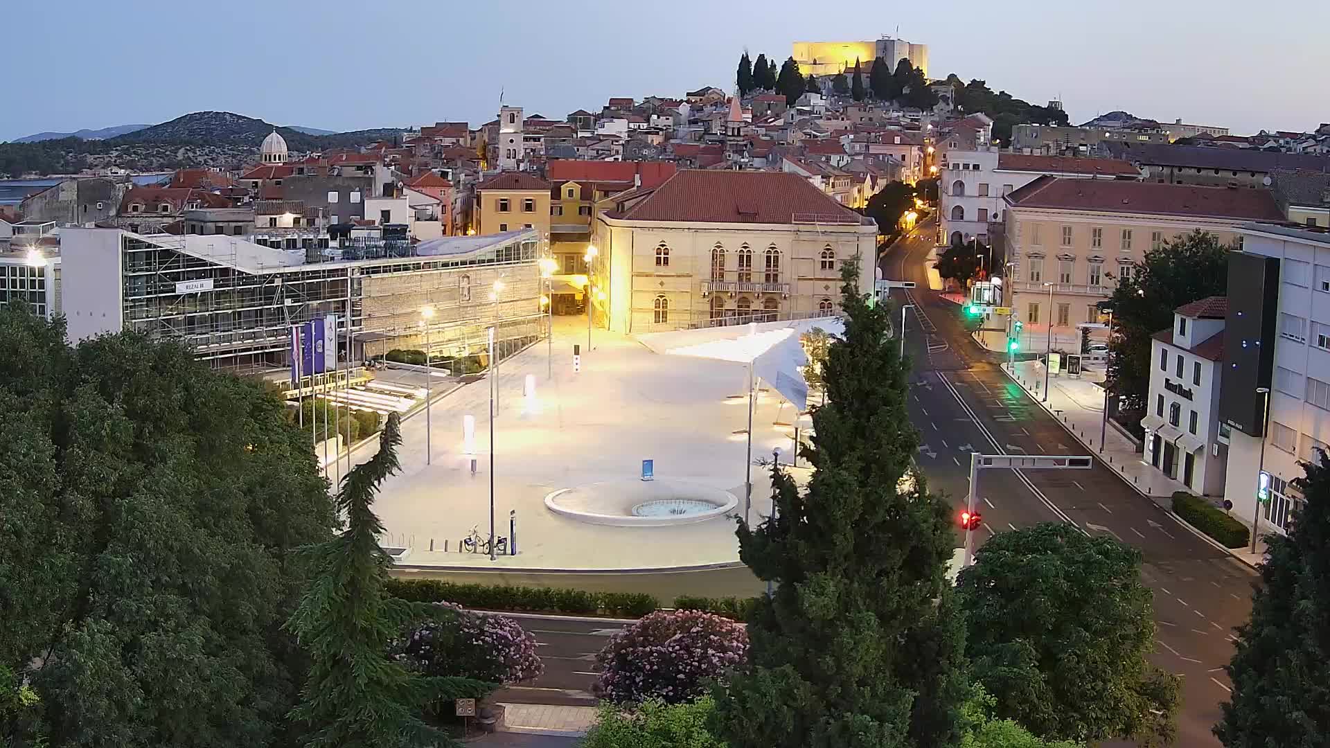 Web Kamera Šibenik – Trg Poljana