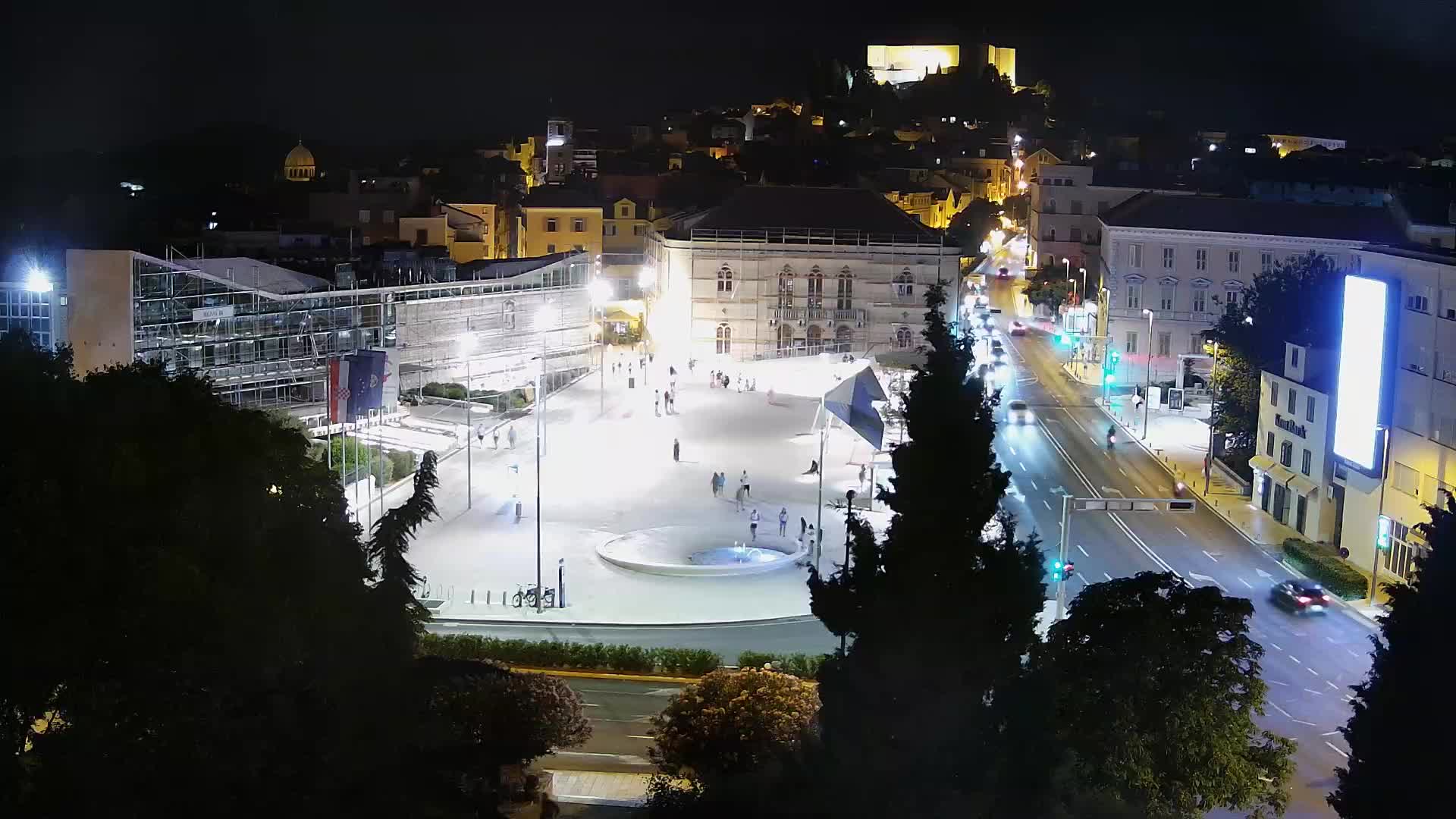 Web Kamera Šibenik – Trg Poljana