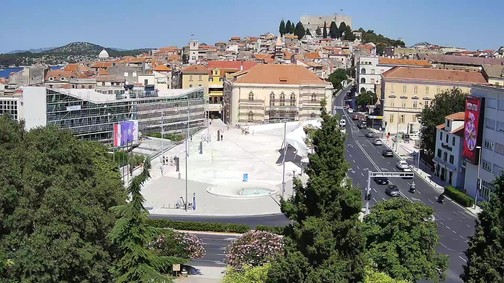 Webcam Šibenik – Poljana square