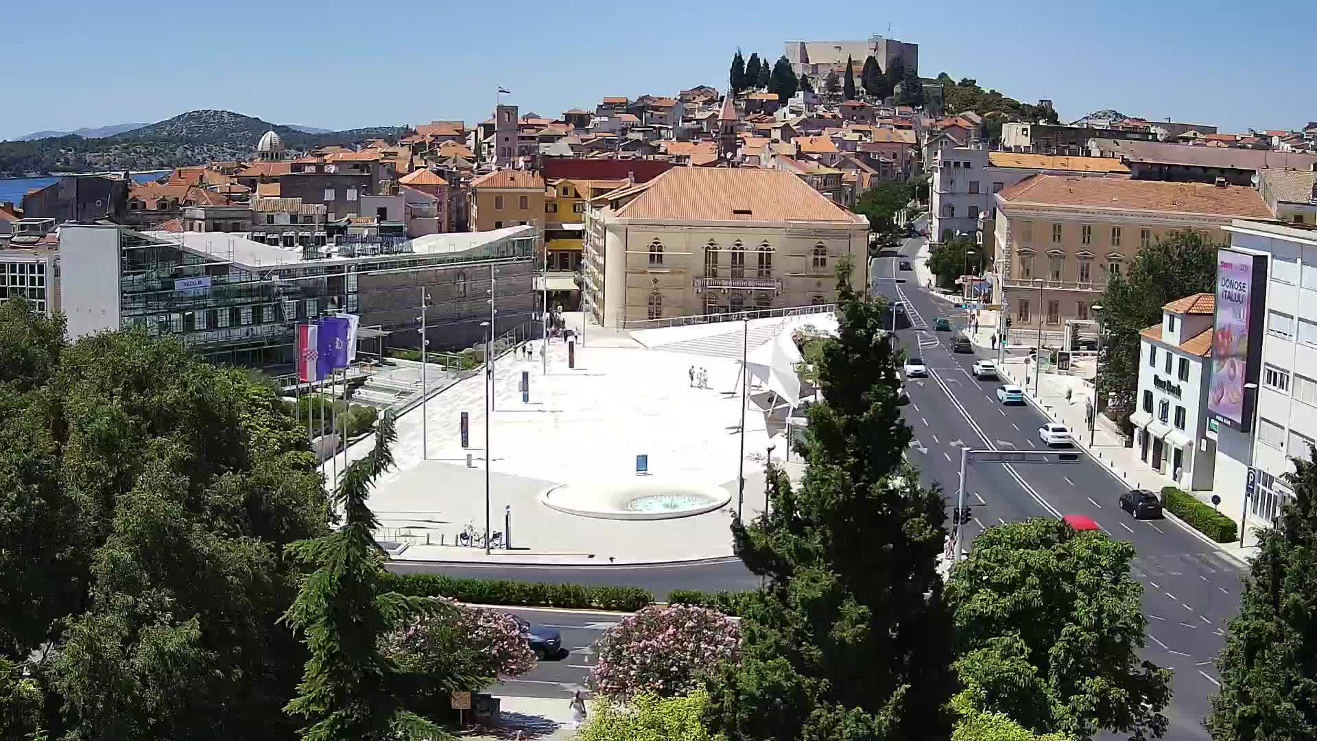 Webcam Šibenik – plaza Poljana