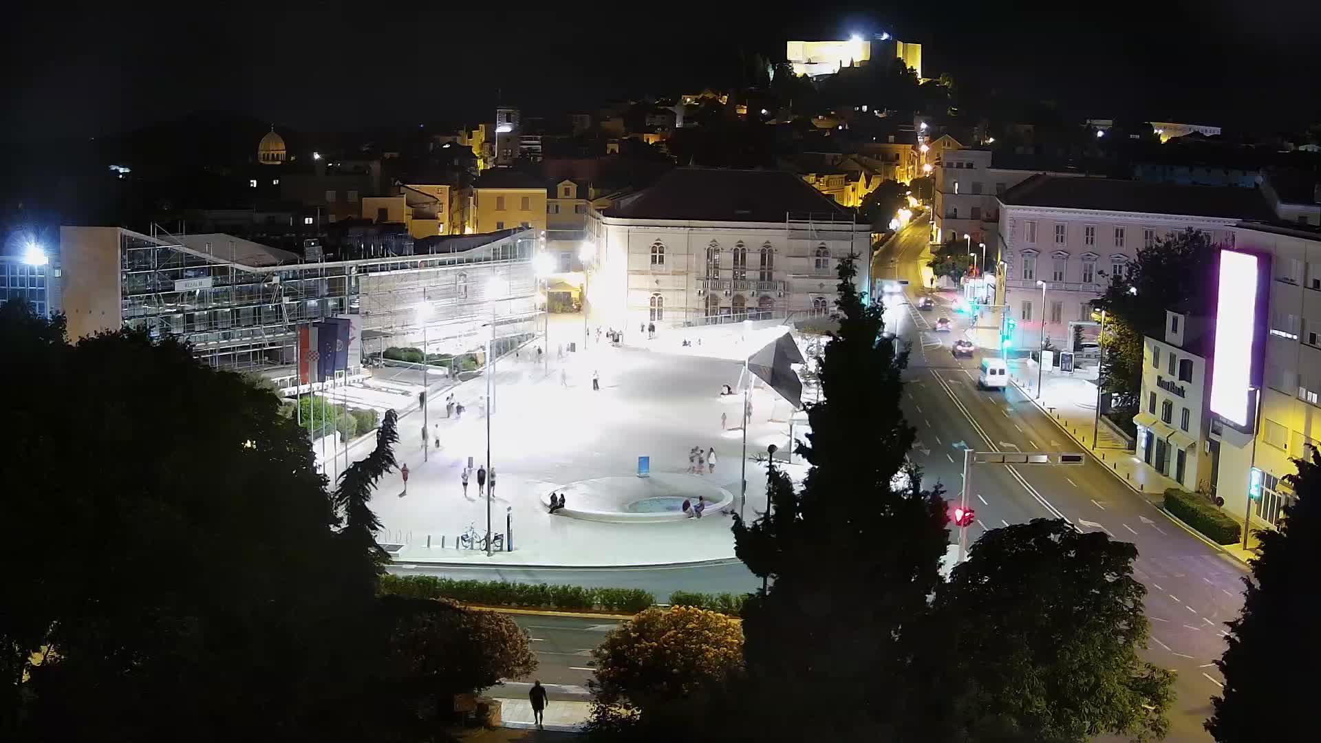 Webcam Šibenik – plaza Poljana