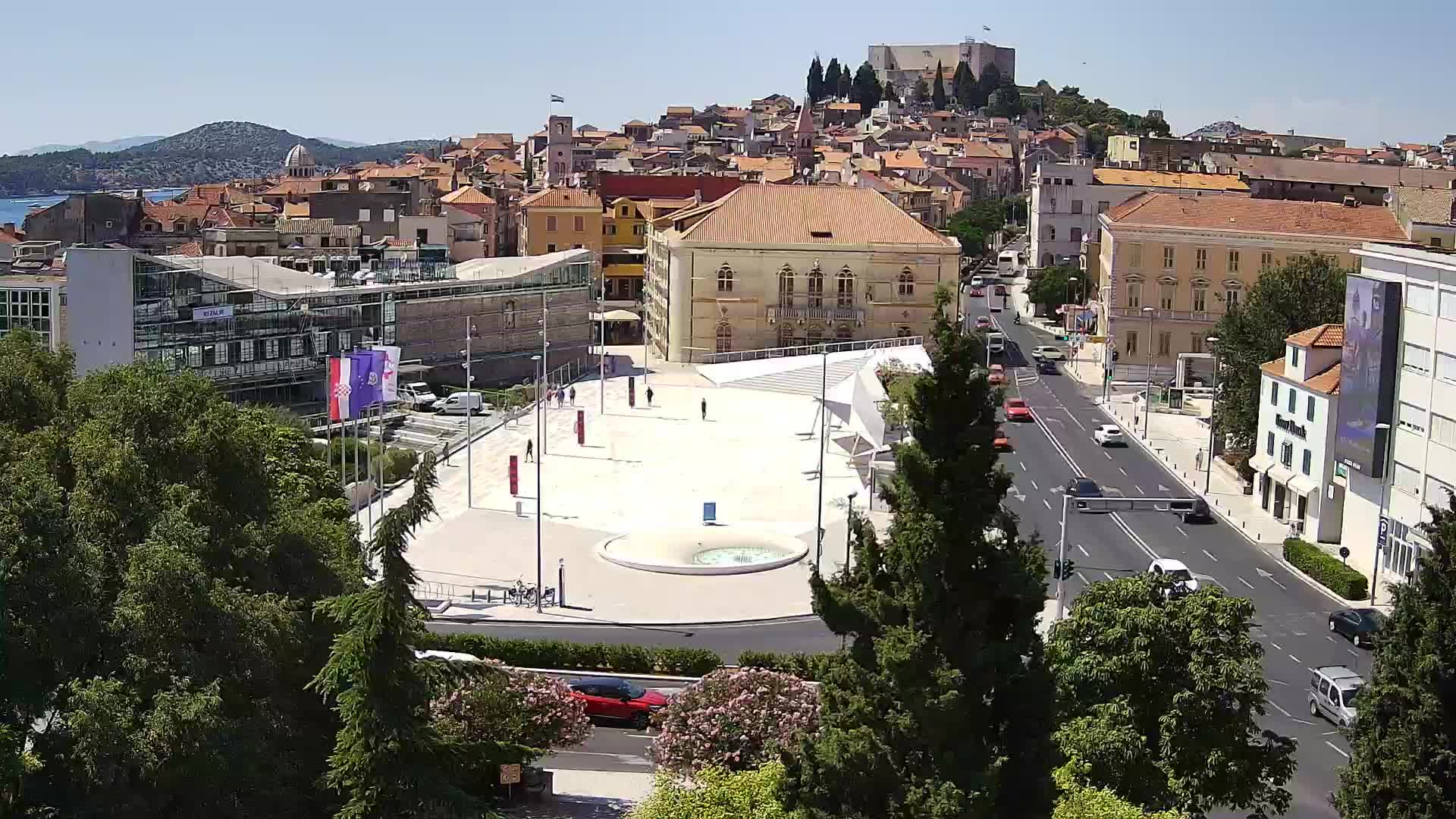 Webcam Šibenik – plaza Poljana