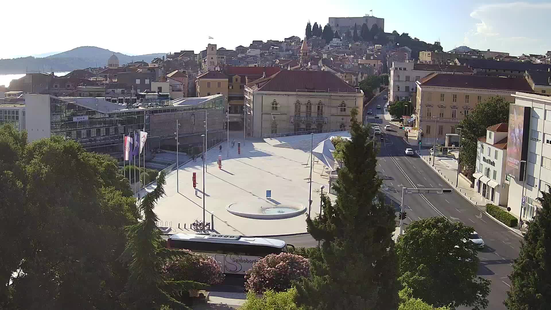 Webcam Šibenik – plaza Poljana