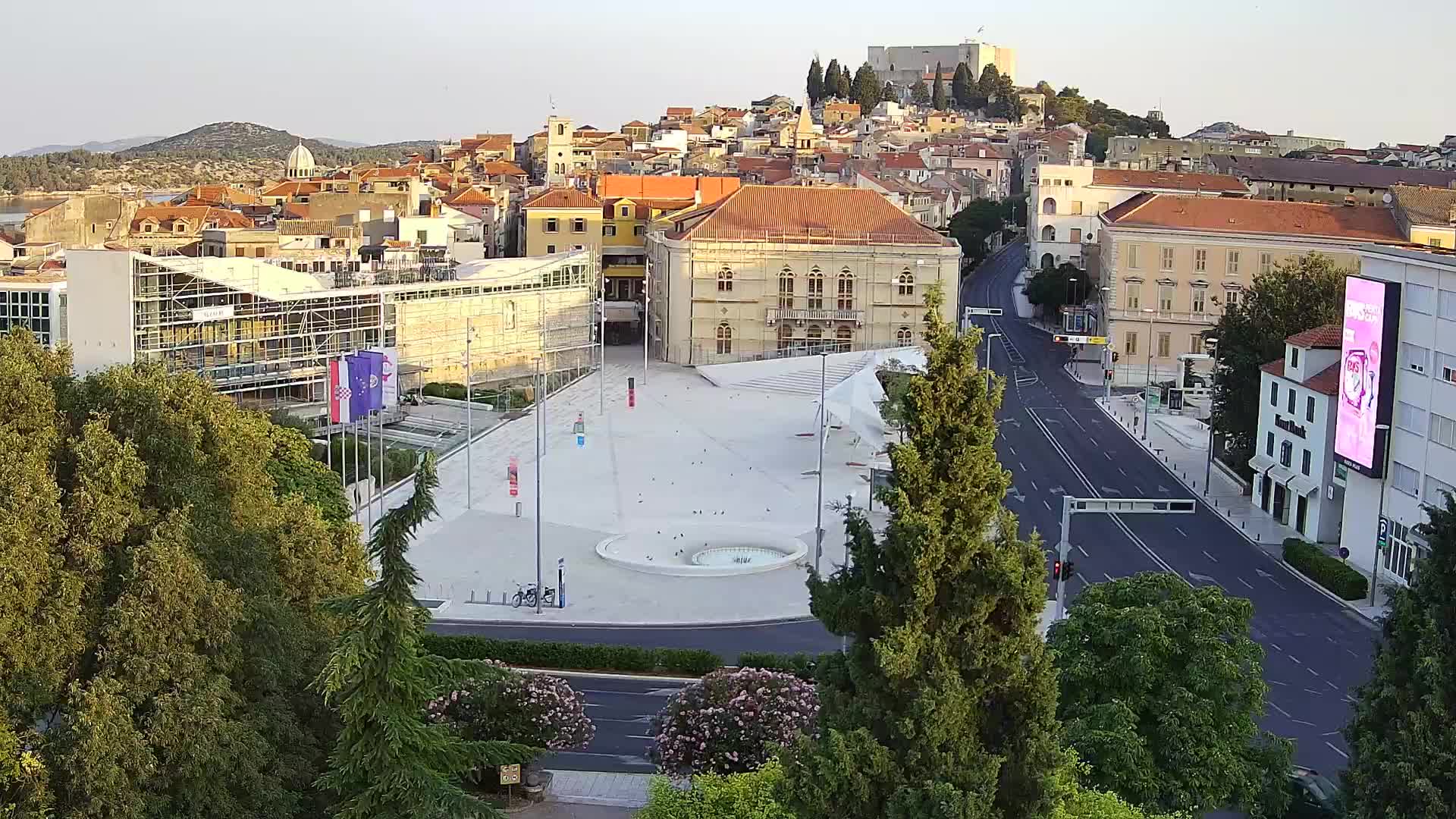Webcam Šibenik – plaza Poljana