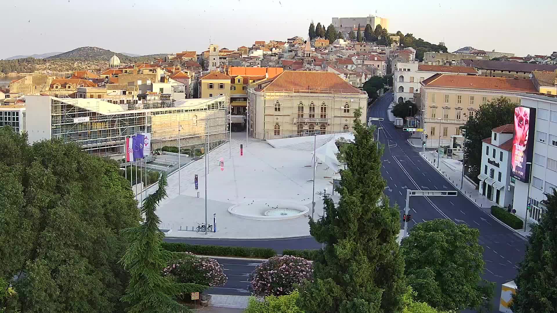 Webcam Šibenik – Poljana square