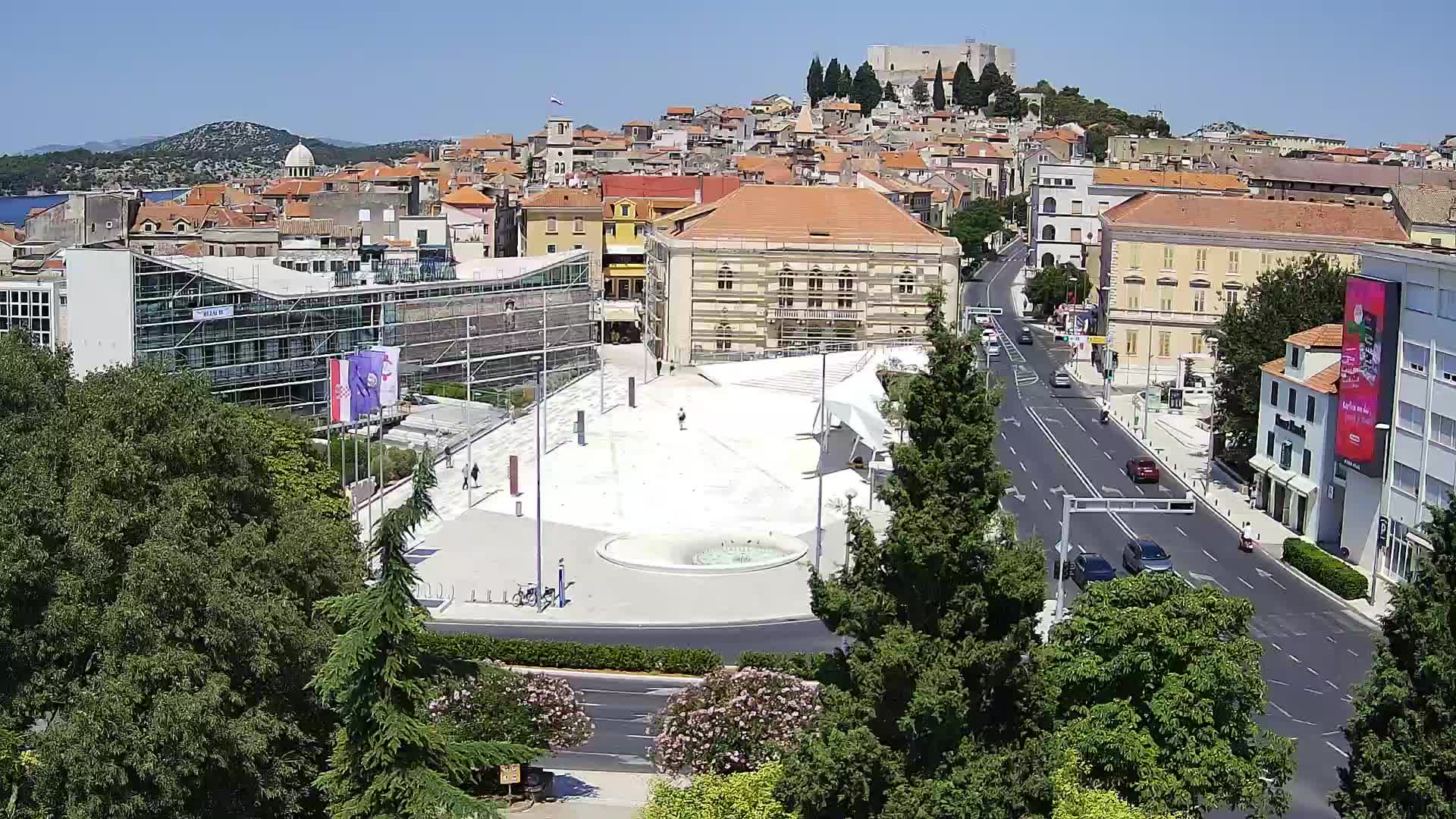 Webcam Šibenik – Poljana square