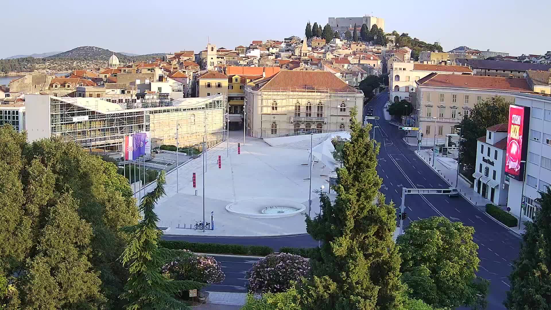 Webcam Šibenik – plaza Poljana