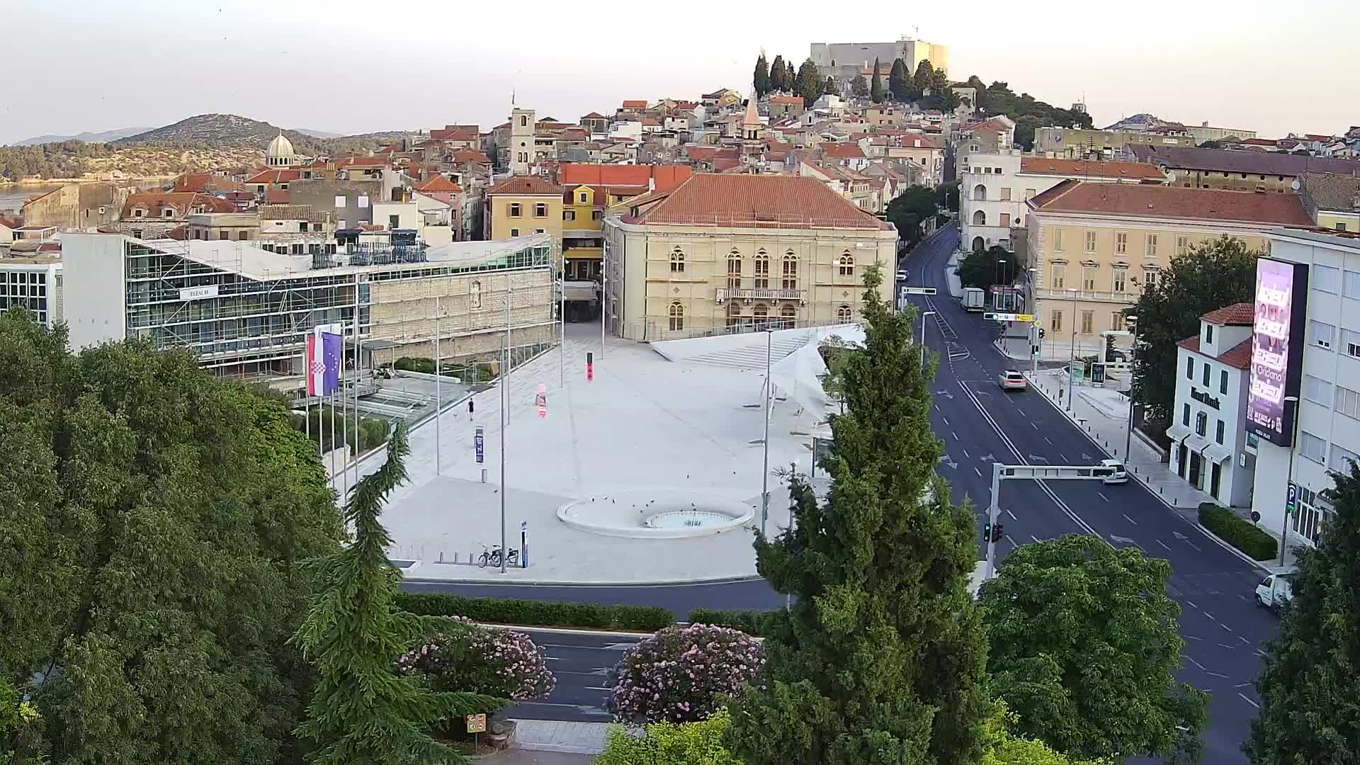 Webcam Šibenik – Poljana Platz