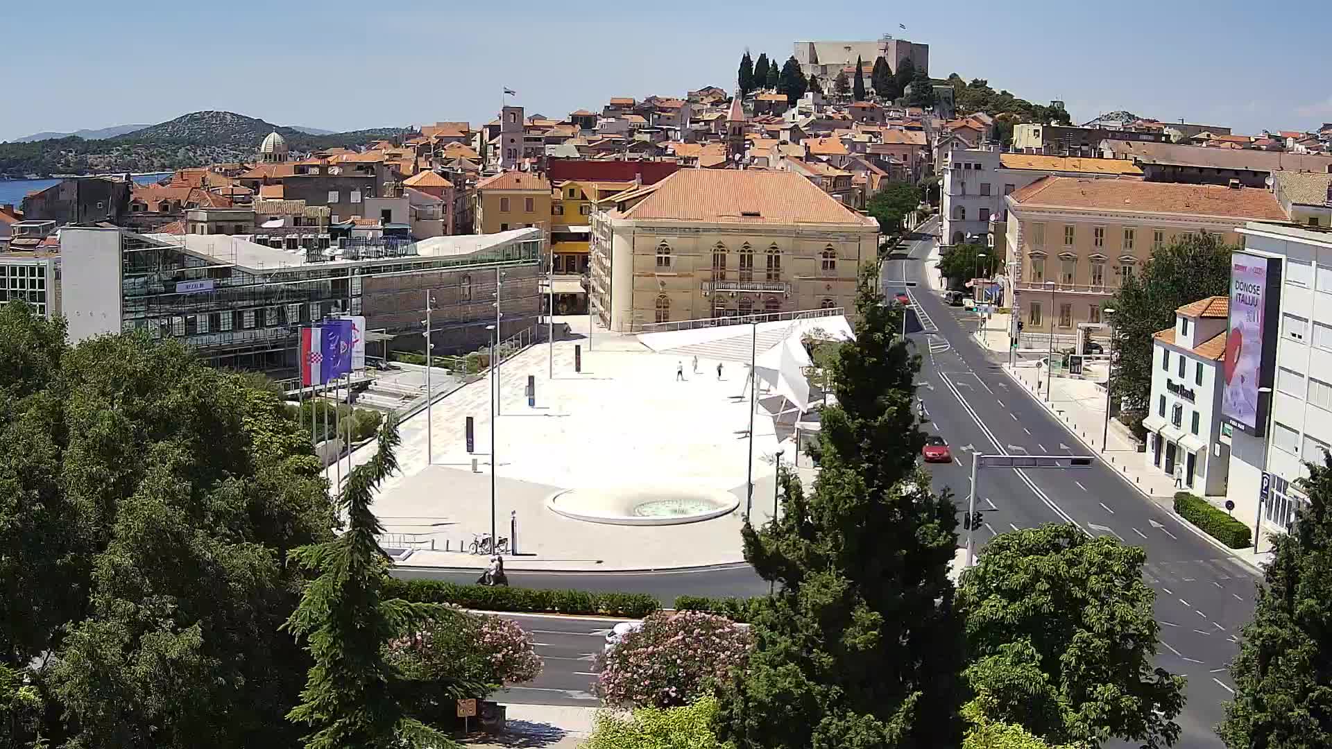 Webcam Šibenik – Poljana square