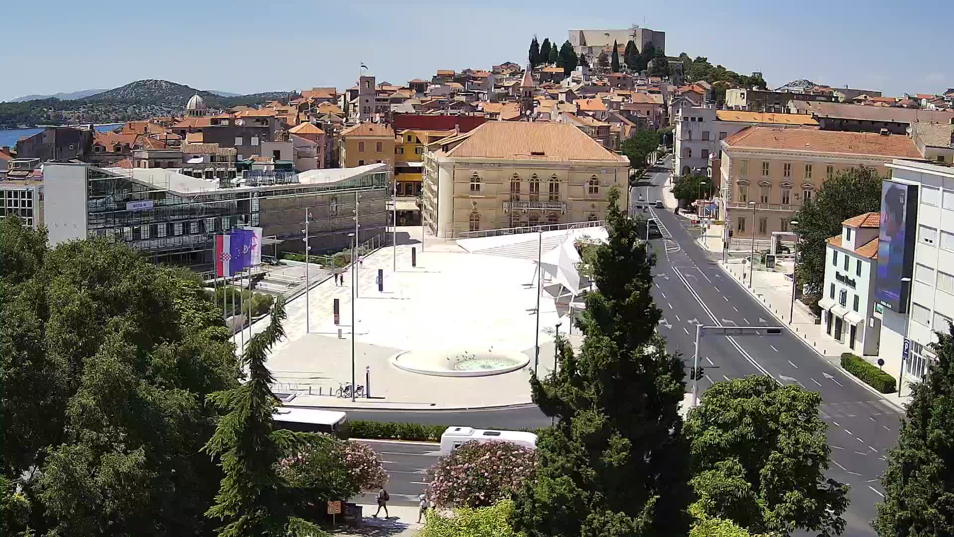 Webcam Šibenik – Poljana Platz