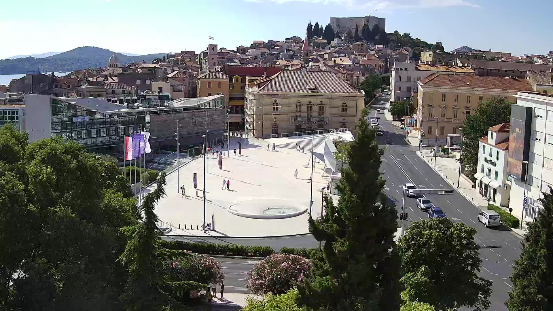 Web Kamera Šibenik – Trg Poljana