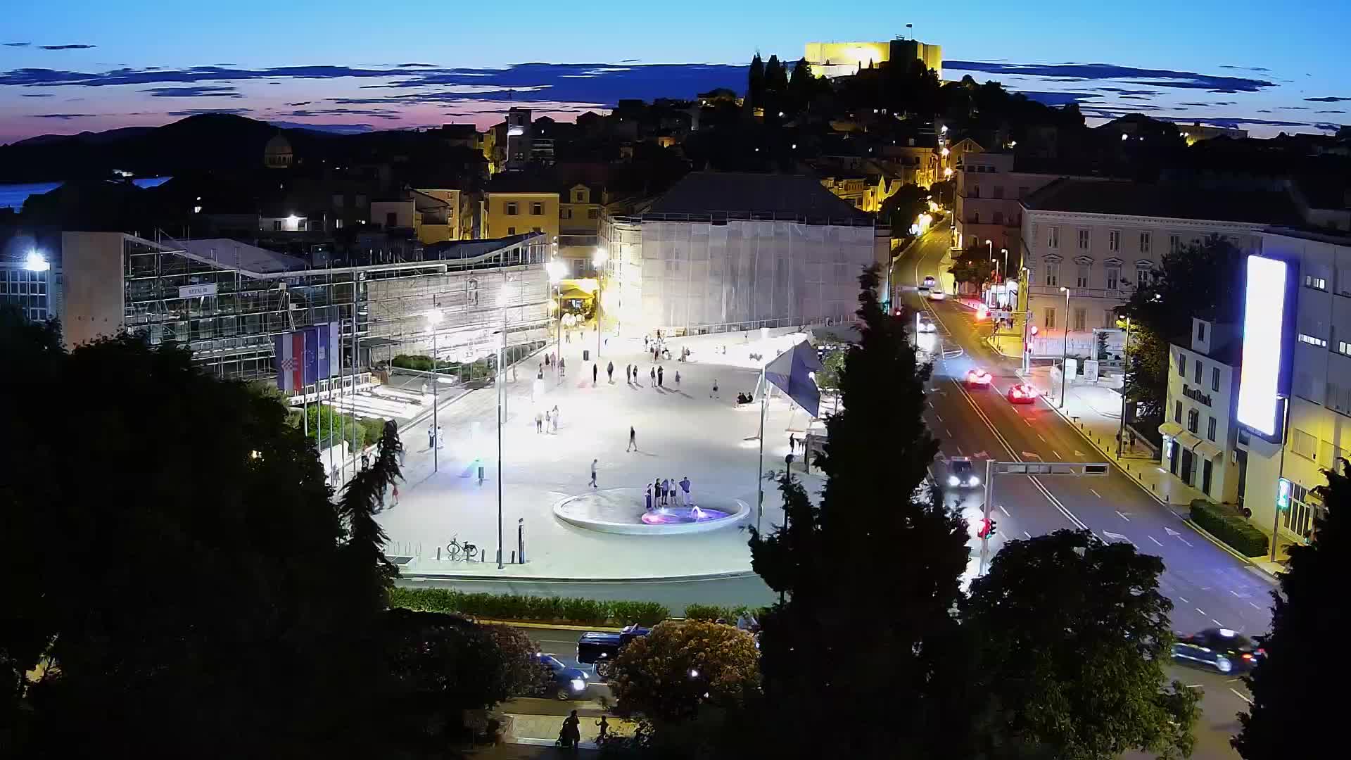 Webcam Šibenik – Poljana square
