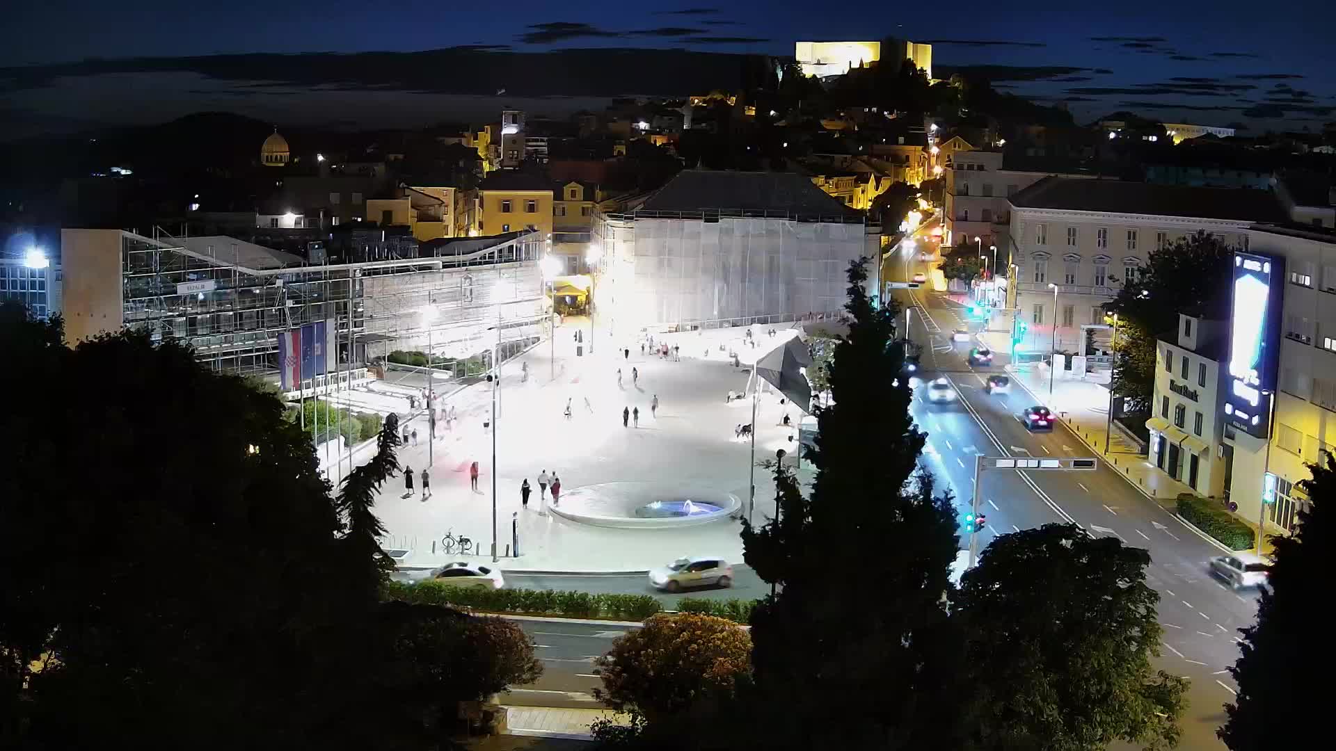 Webcam Šibenik – Poljana square