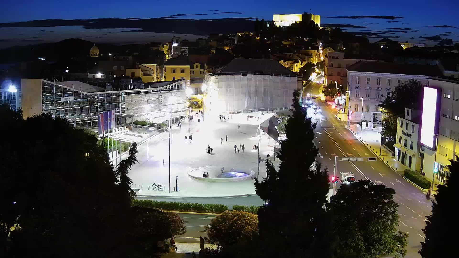 Webcam Šibenik – Poljana Platz