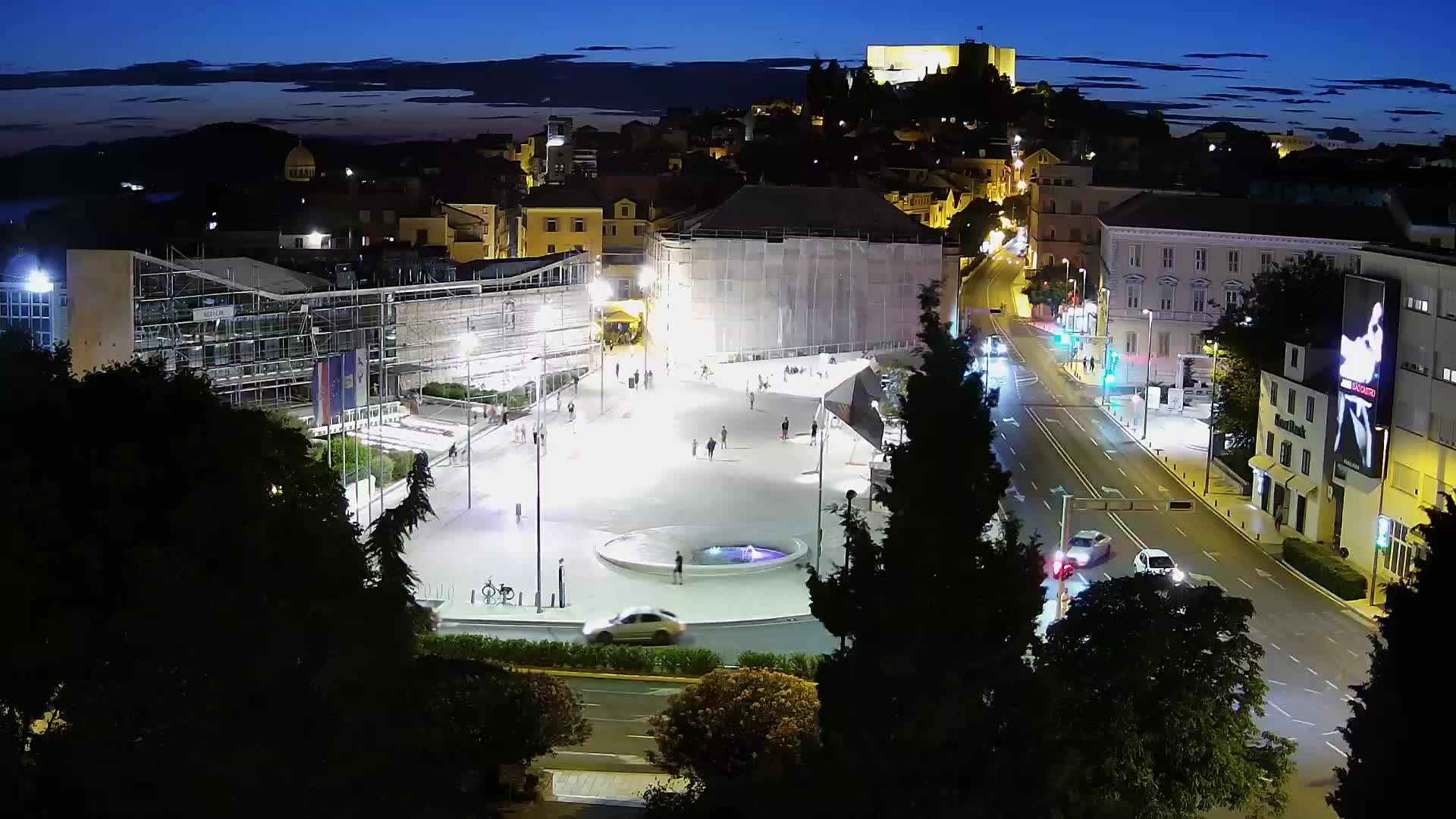 Webcam Šibenik – plaza Poljana