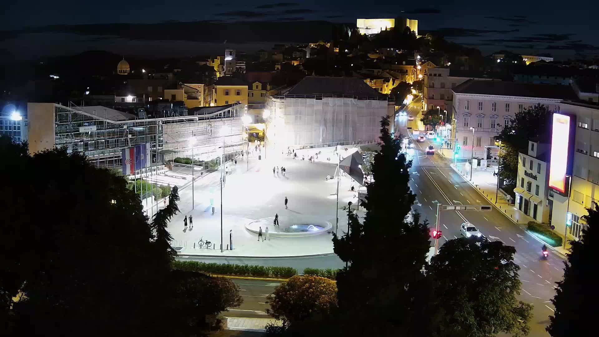 Webcam Šibenik – Poljana Platz
