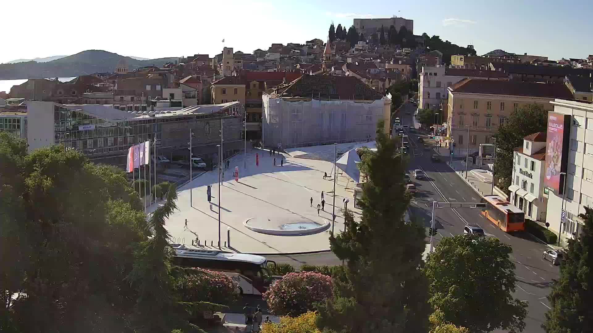 Web Kamera Šibenik – Trg Poljana