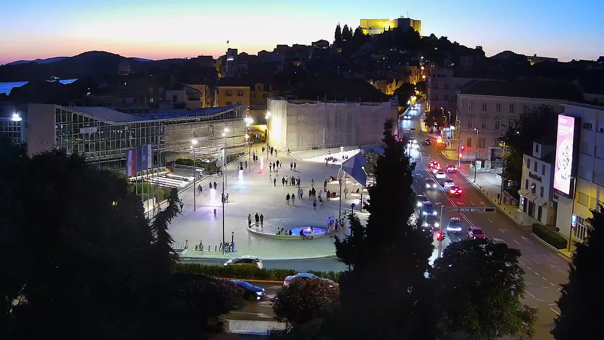 Webcam Šibenik – Poljana Platz