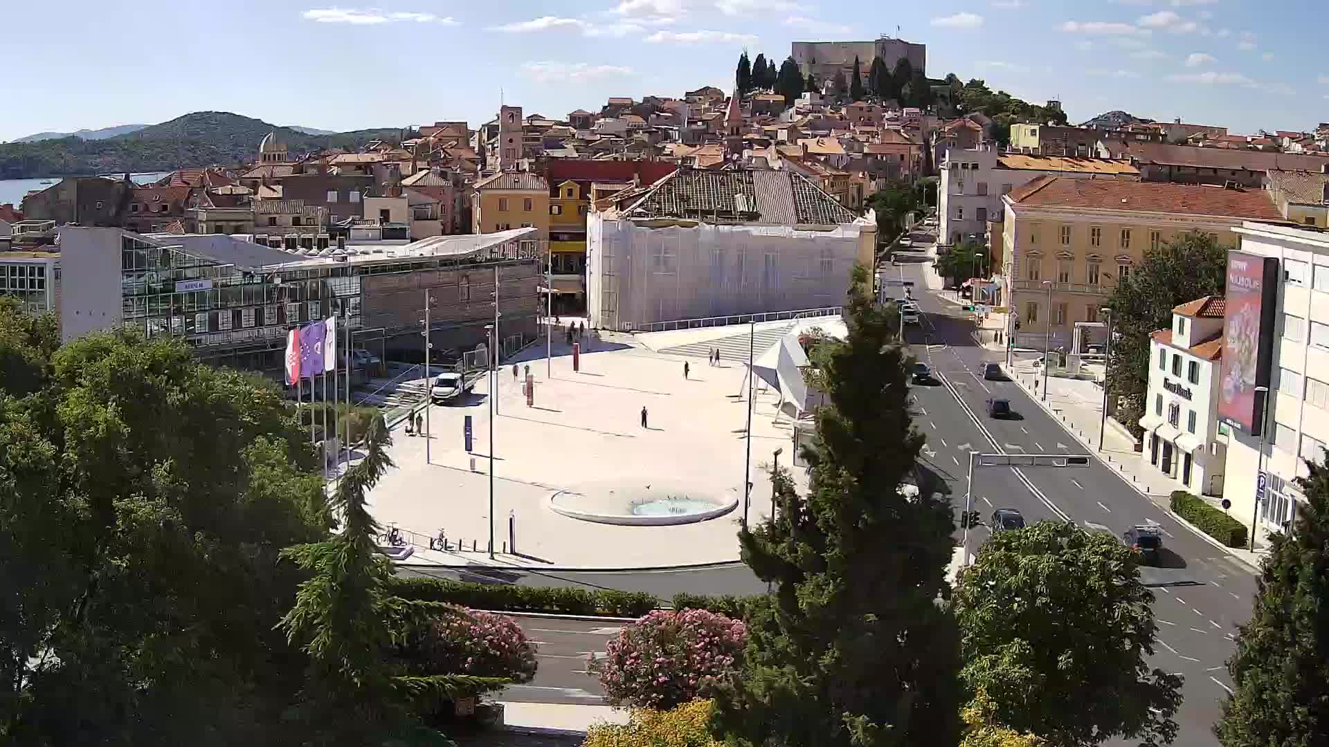 Webcam Šibenik – Poljana square