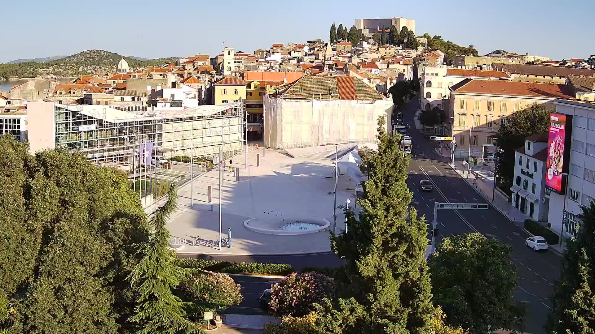 Webcam Šibenik – Poljana square