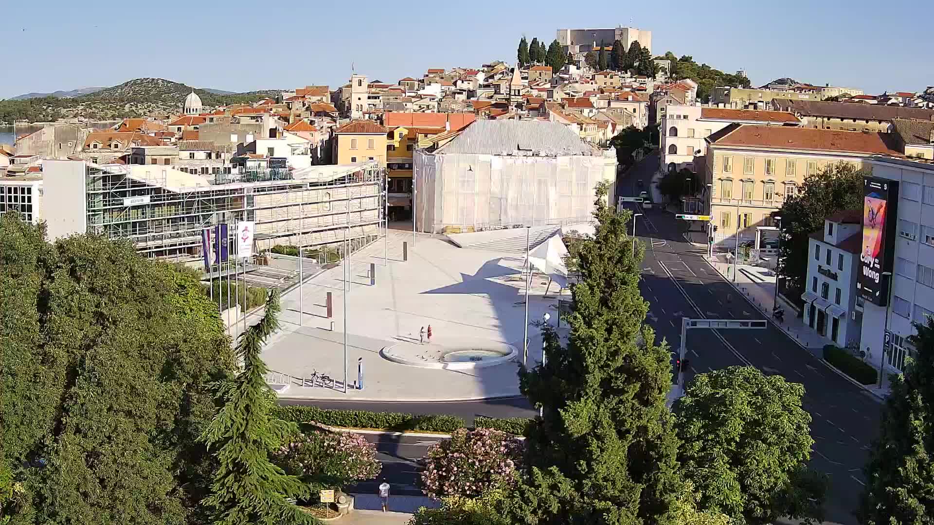 Webcam Šibenik – plaza Poljana