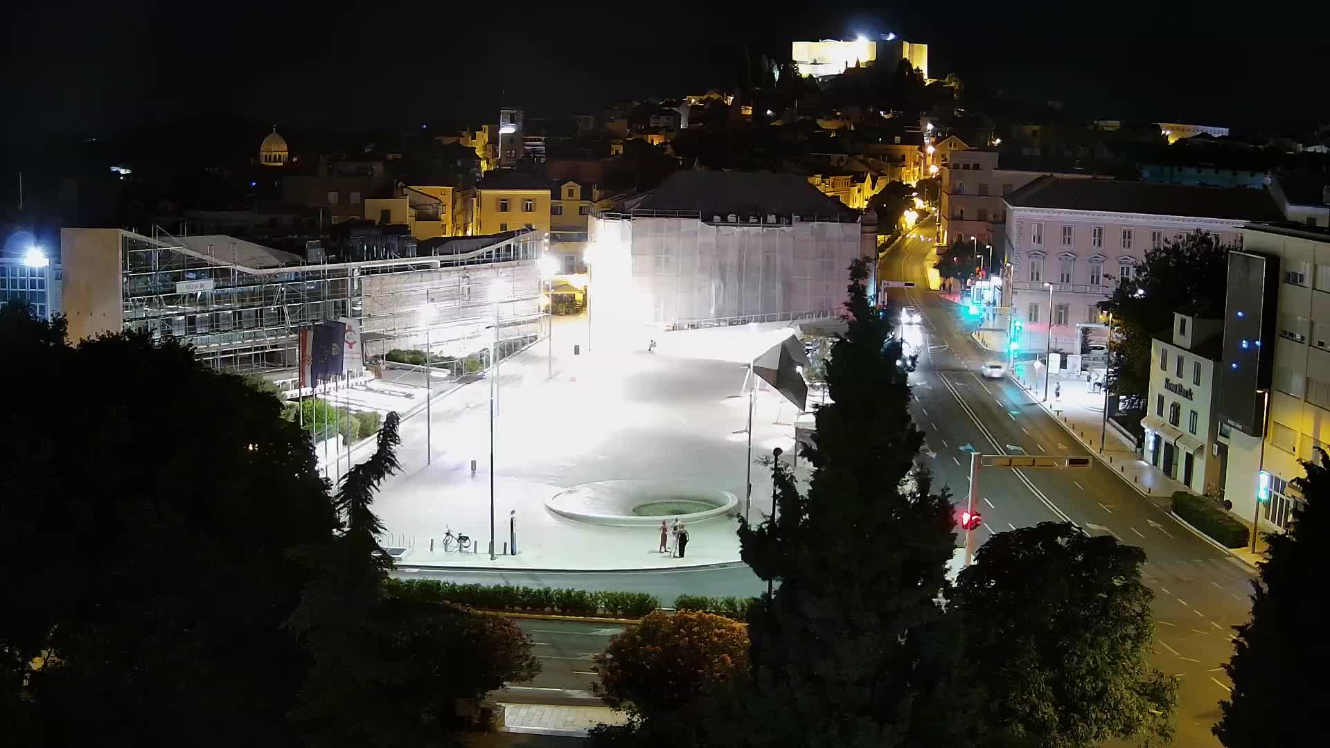 Webcam Šibenik – plaza Poljana