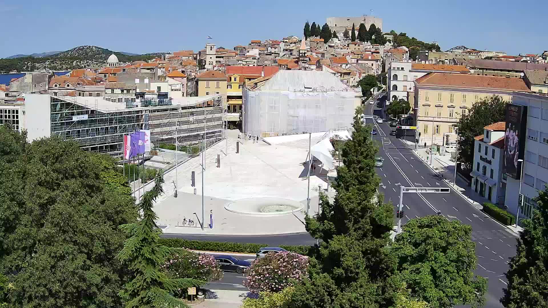 Web Kamera Šibenik – Trg Poljana