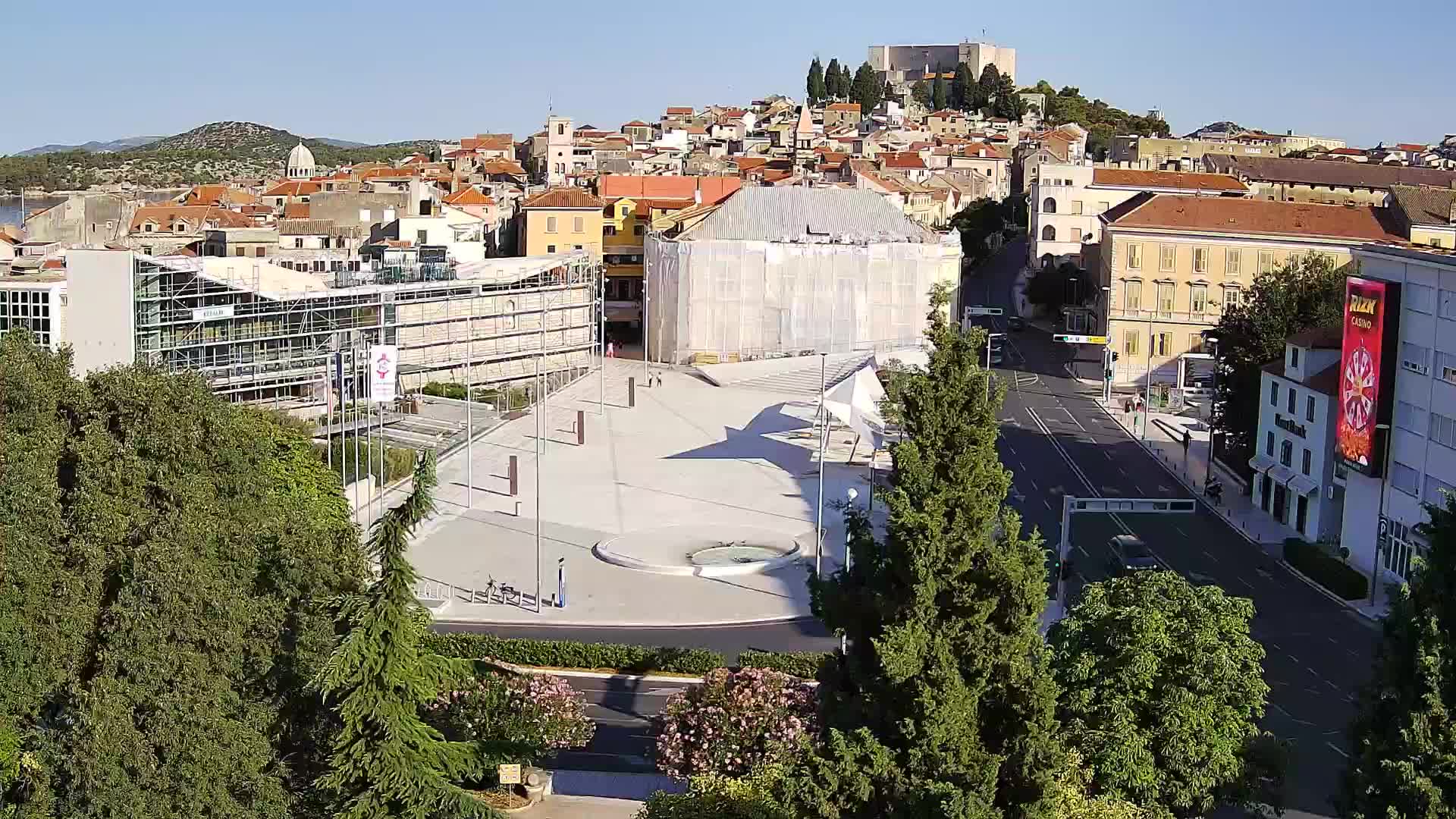 Webcam Šibenik – Poljana Platz