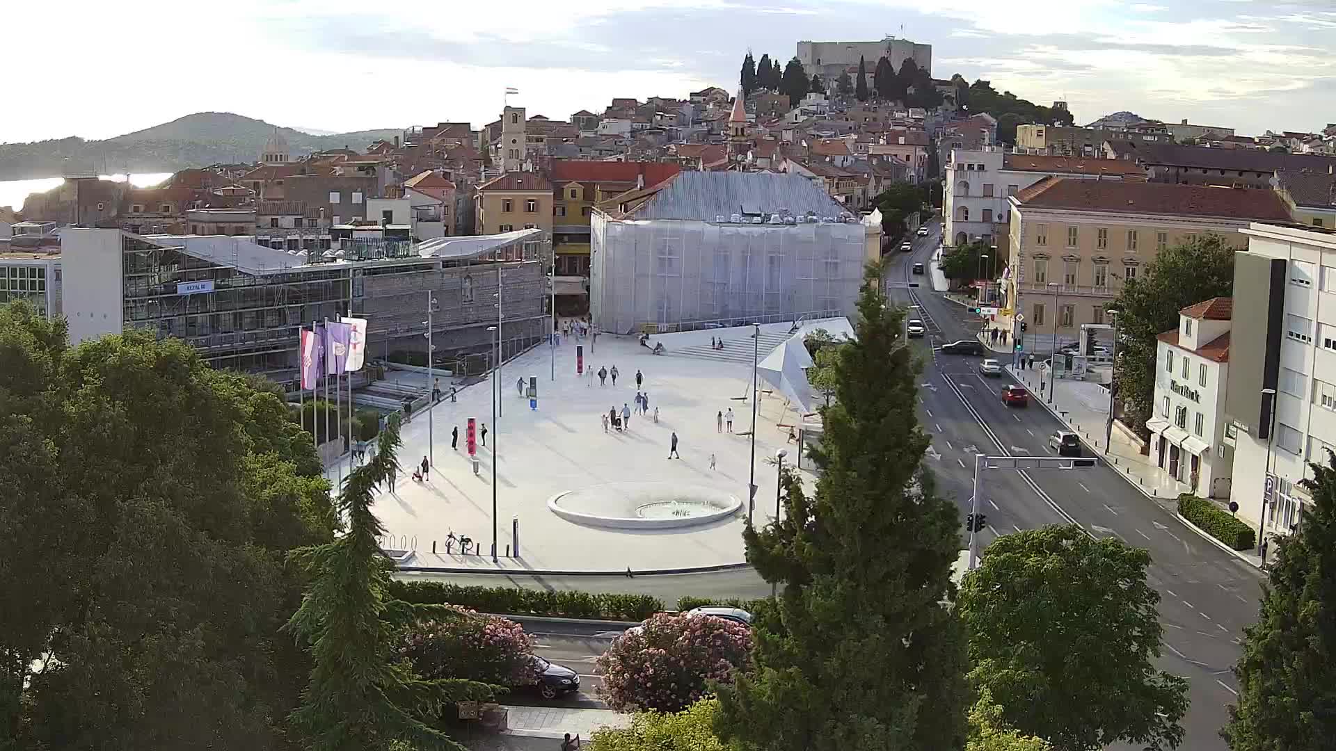 Webcam Šibenik – Poljana square