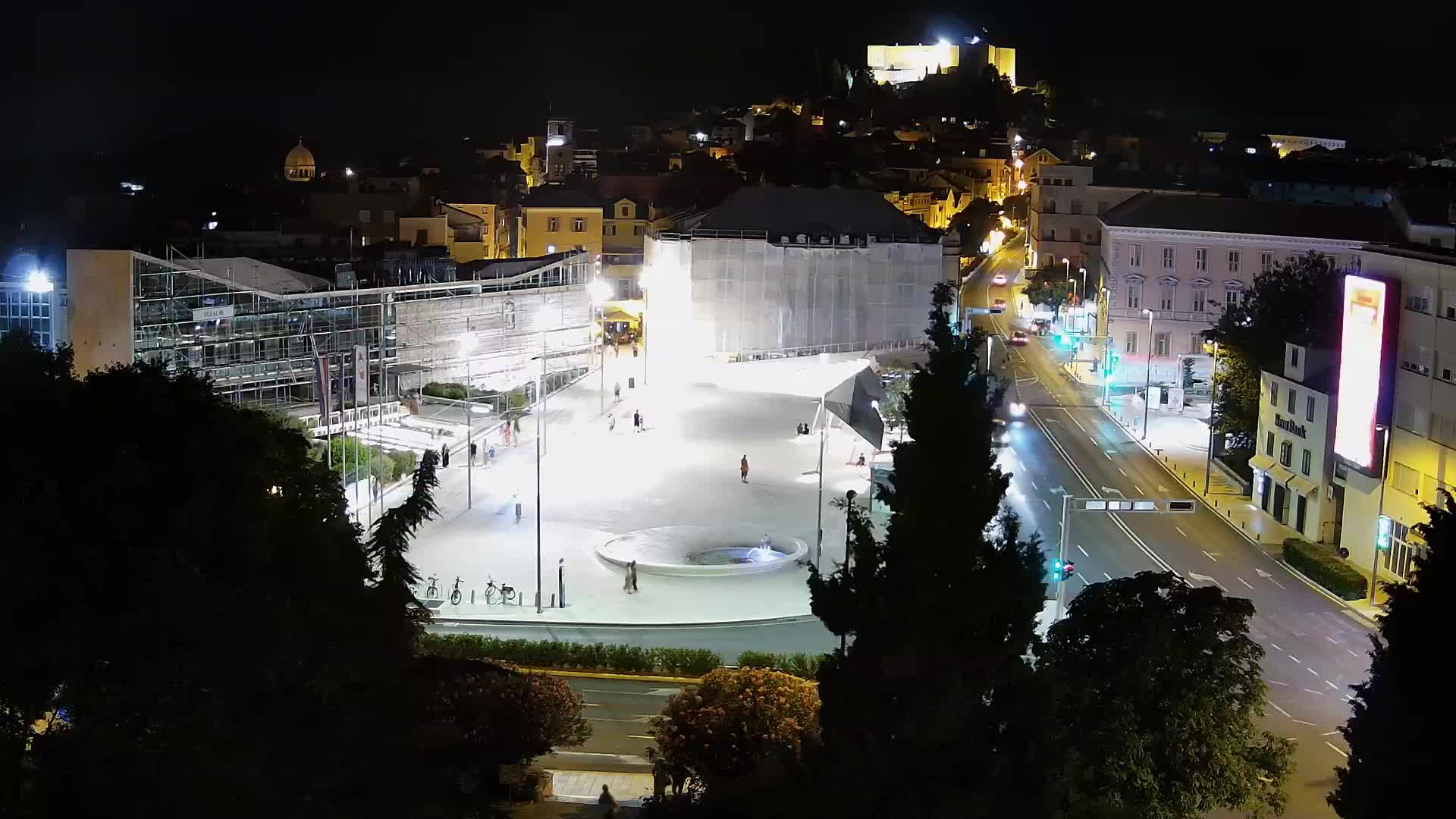 Webcam Šibenik – Poljana Platz