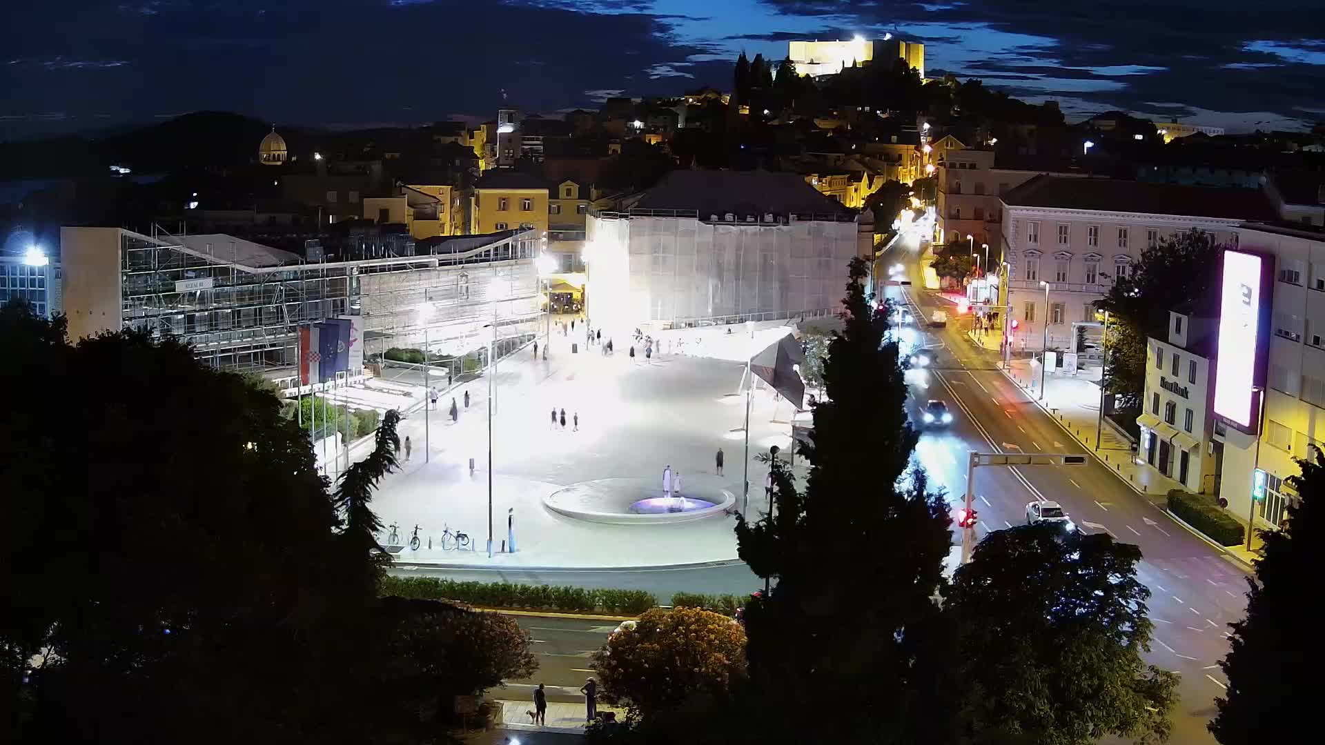 Webcam Šibenik – Poljana square