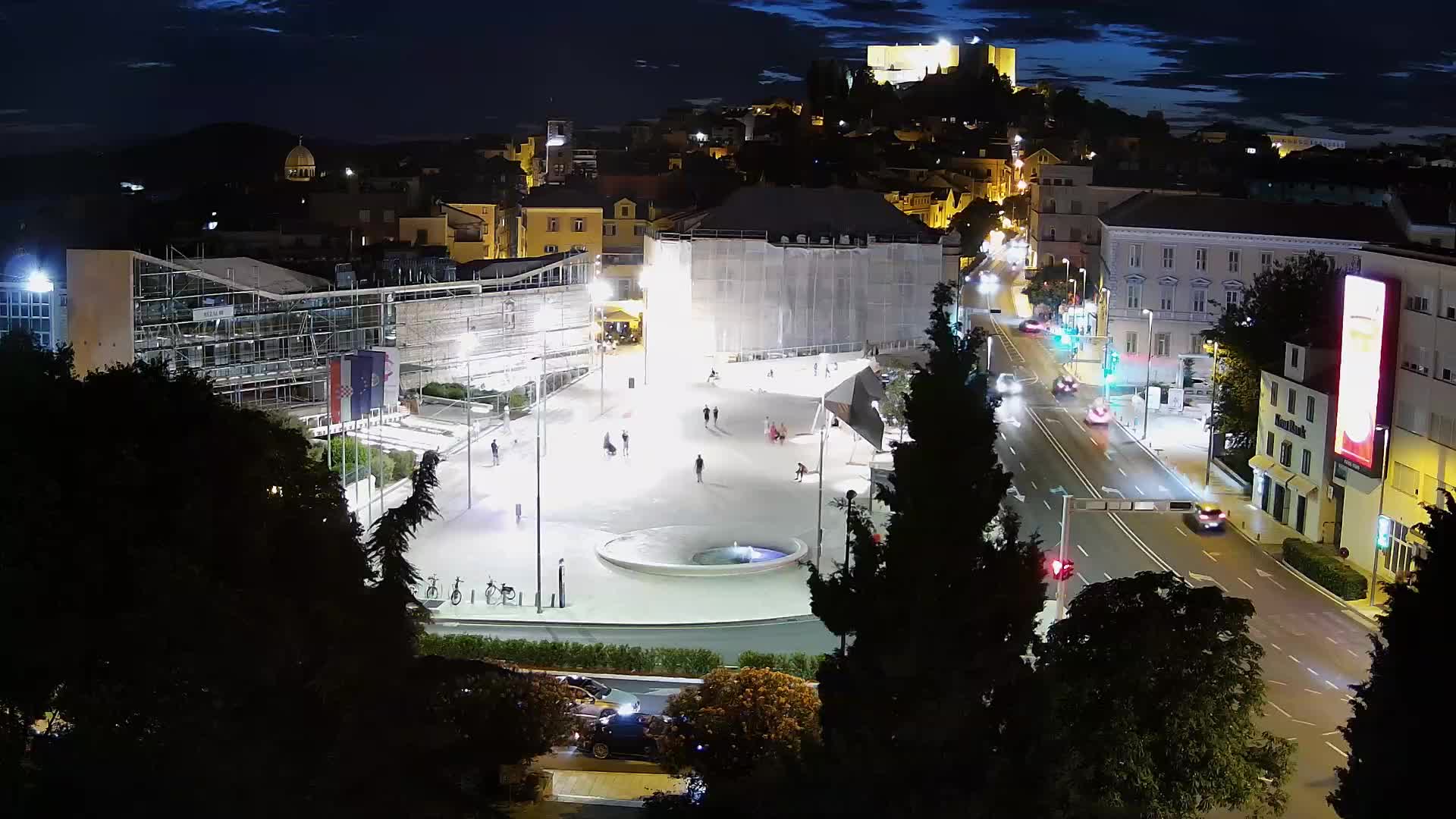 Webcam Šibenik – Poljana Platz
