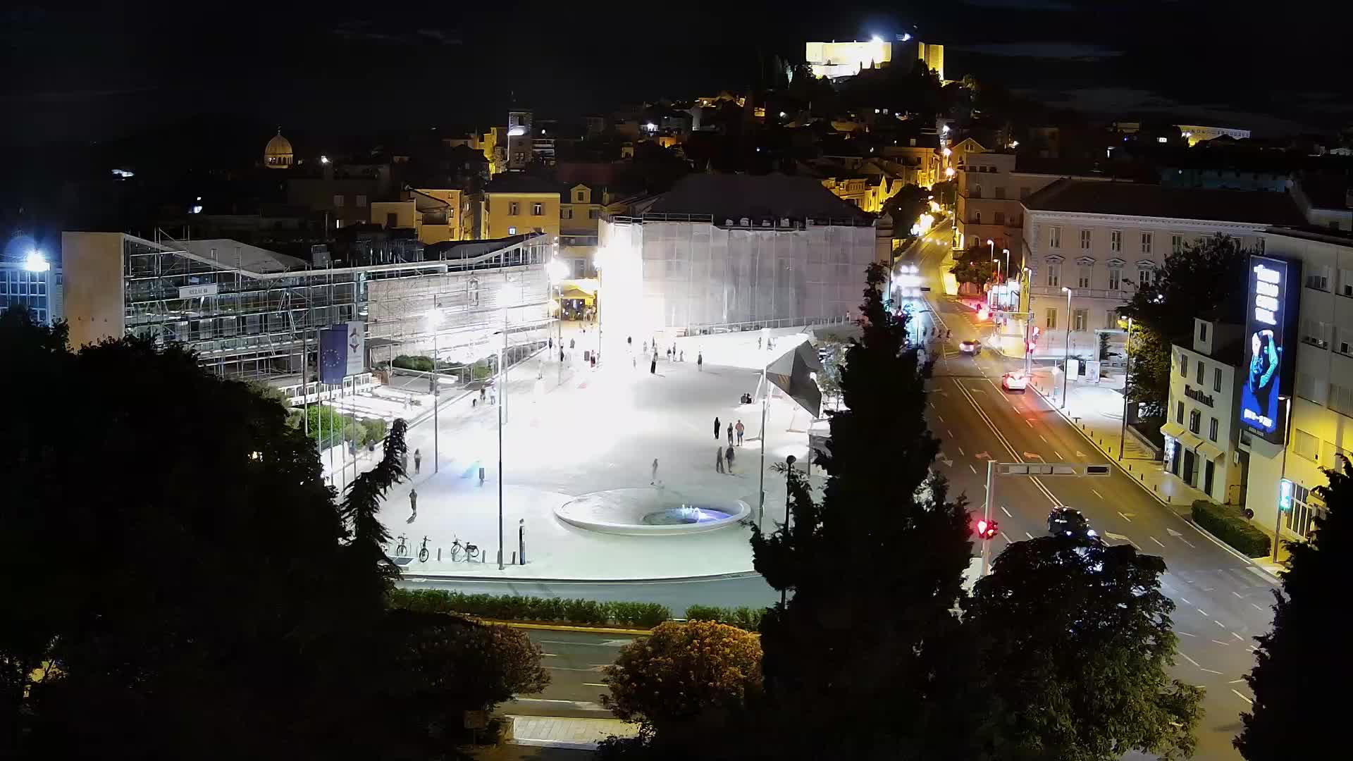 Webcam Šibenik – plaza Poljana