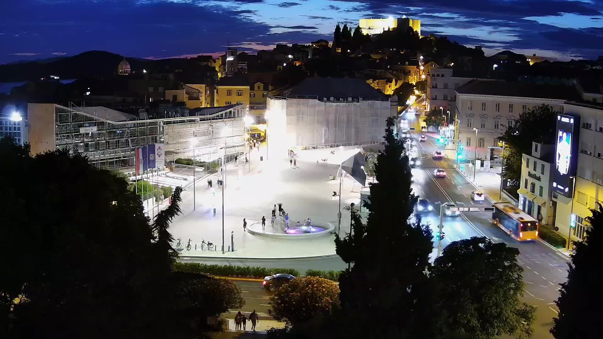 Webcam Šibenik – plaza Poljana
