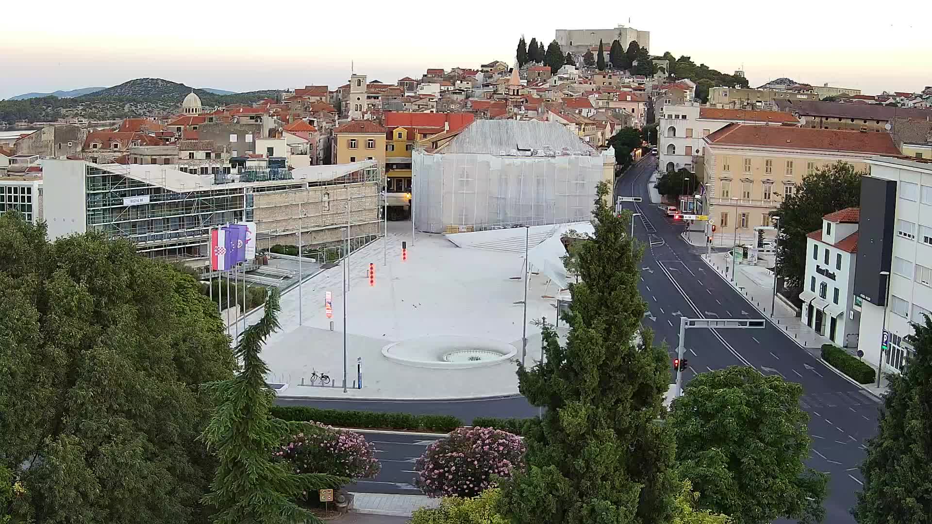 Webcam Šibenik – plaza Poljana