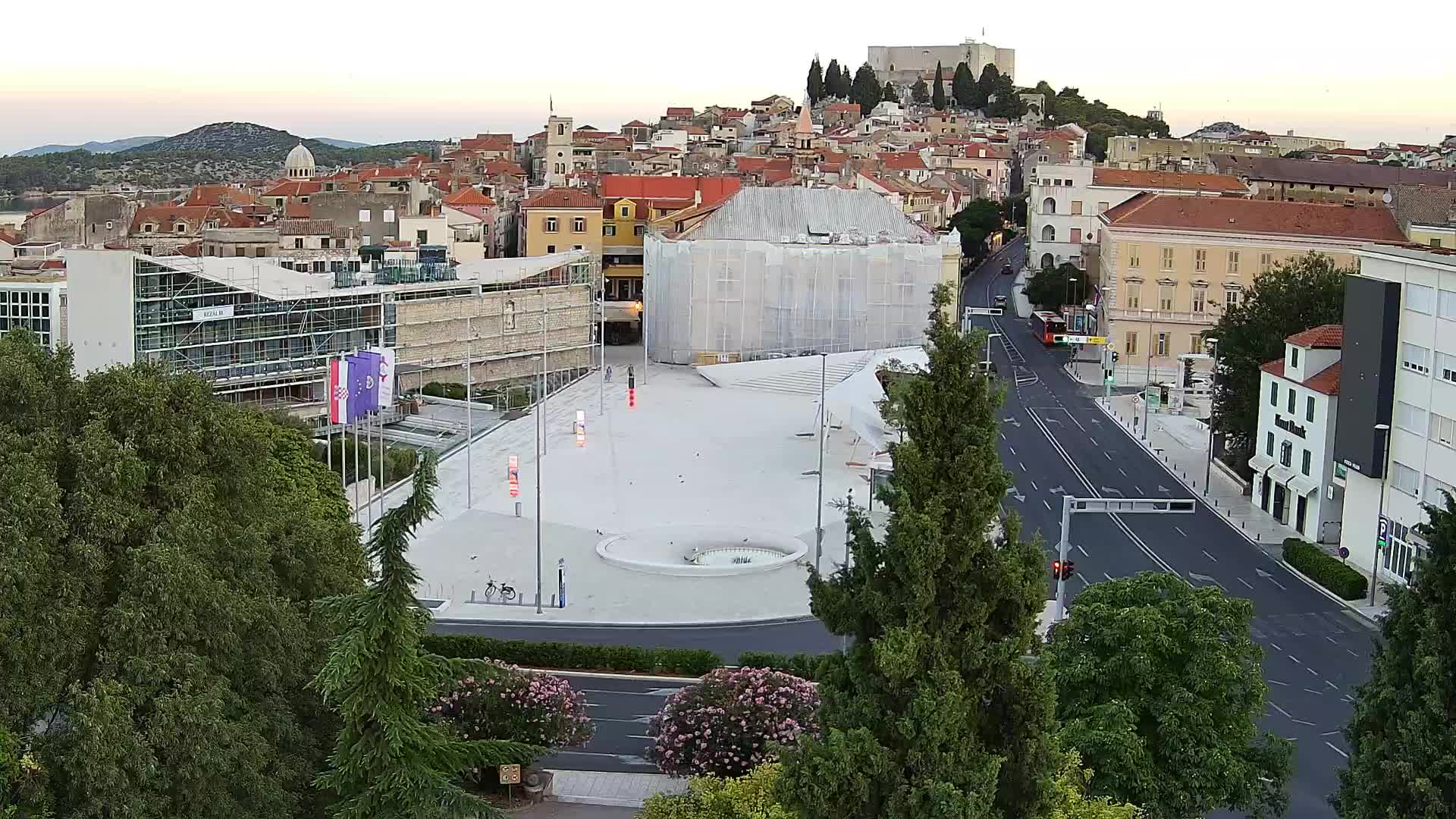 Webcam Šibenik – plaza Poljana