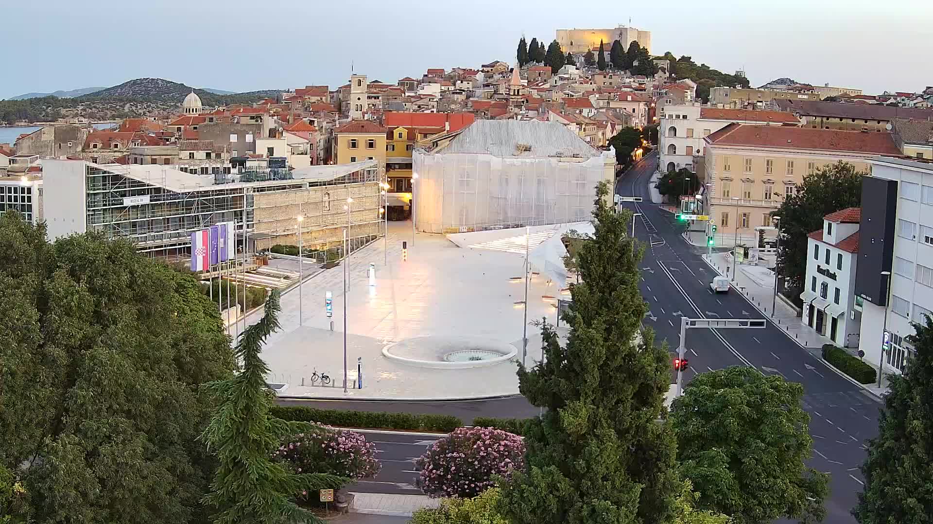 Webcam Šibenik – plaza Poljana