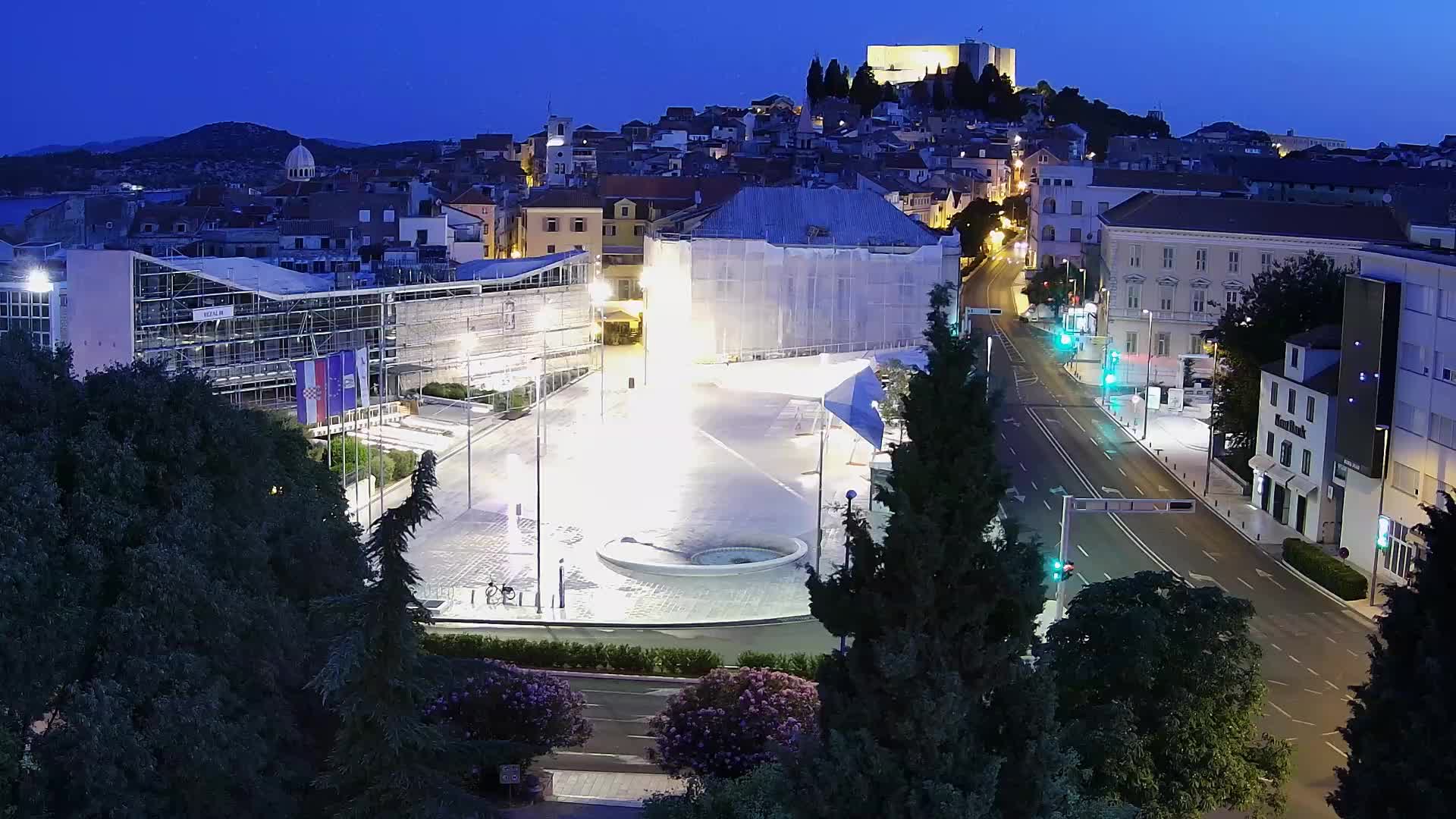 Webcam Šibenik – plaza Poljana