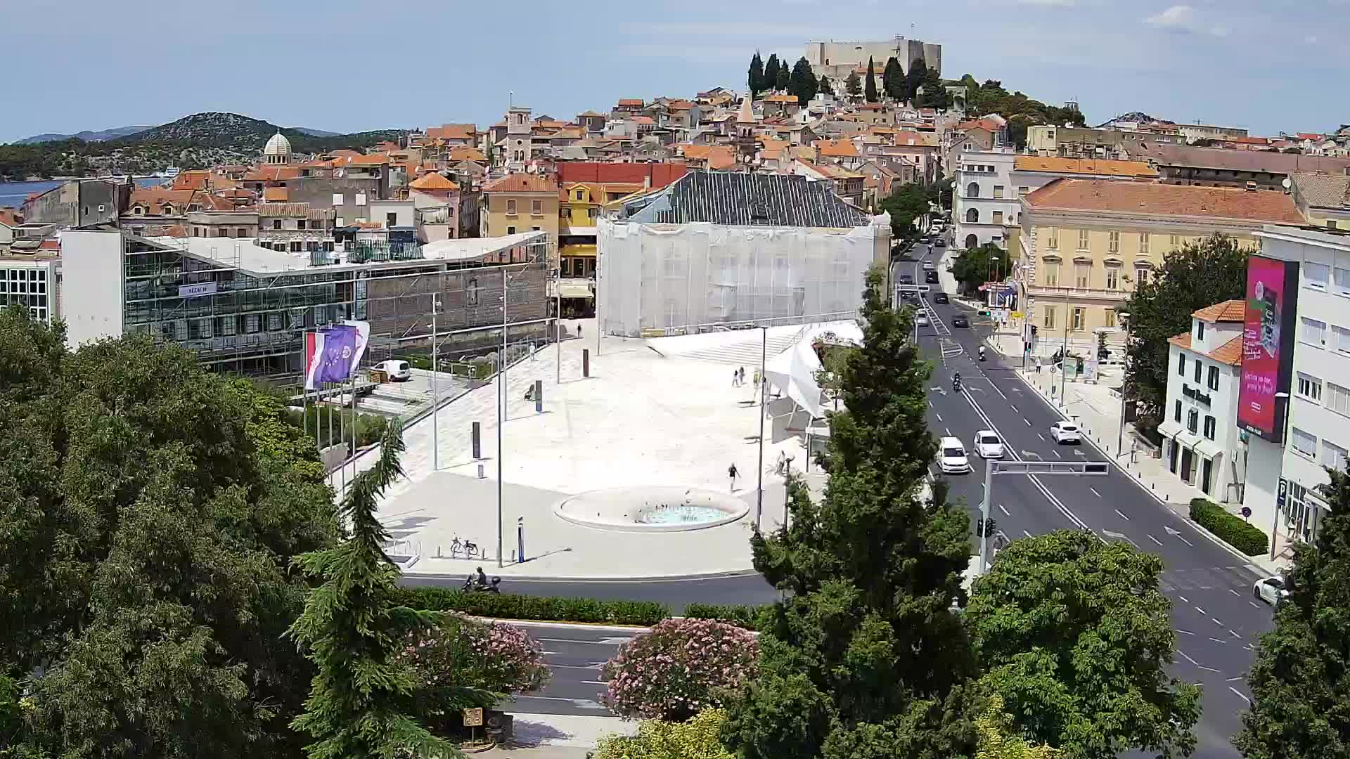 Webcam Šibenik – Poljana square