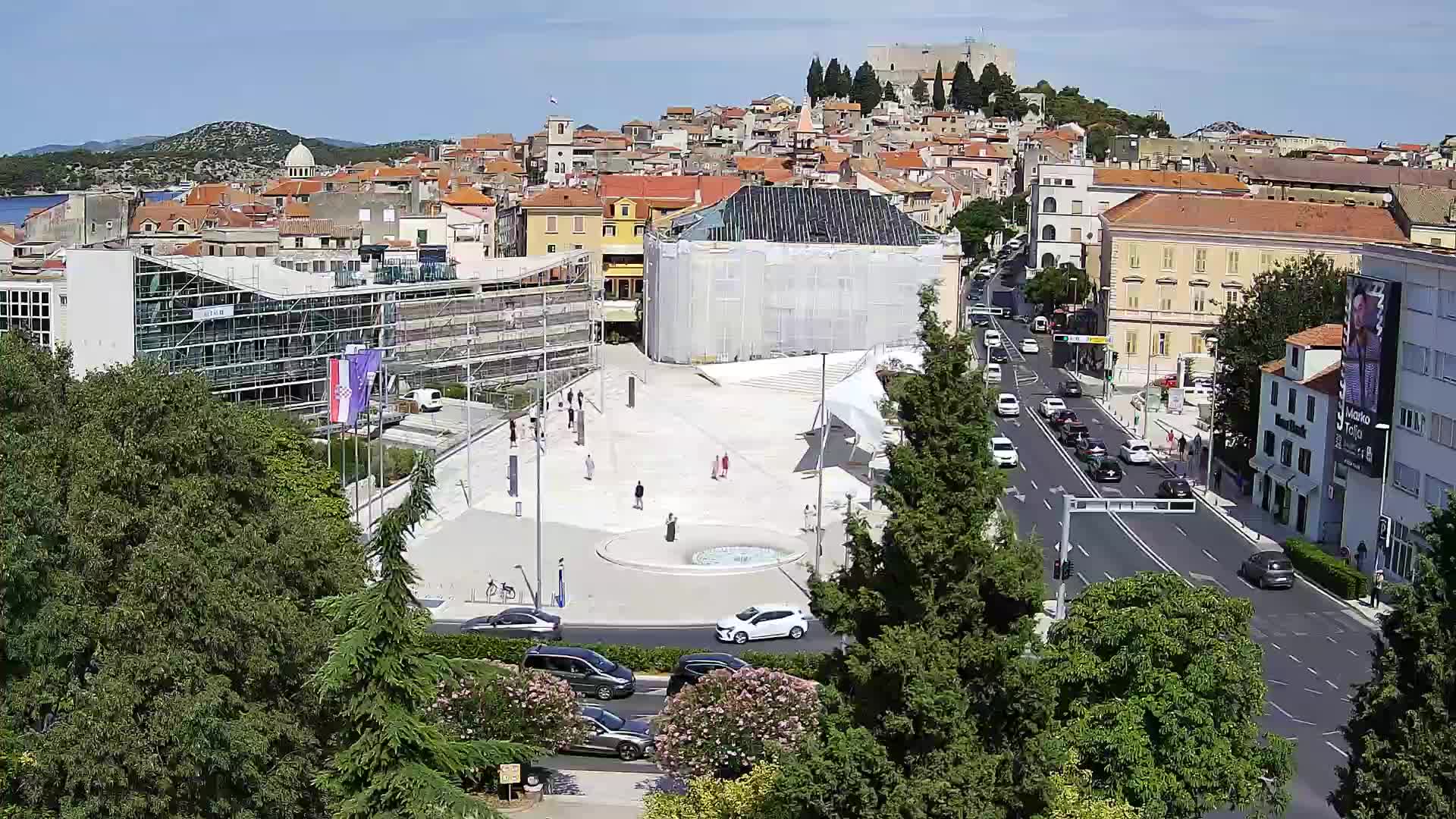 Webcam Šibenik – Poljana Platz