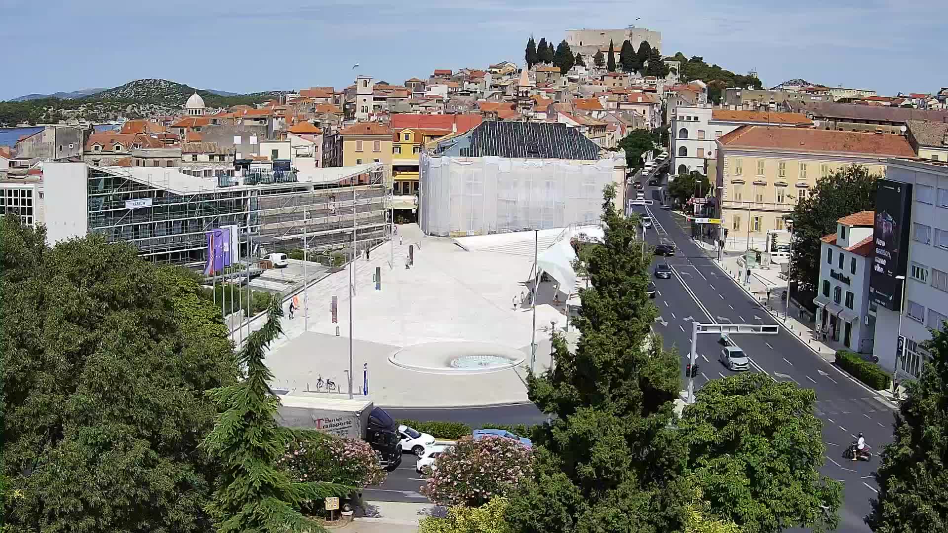 Webcam Šibenik – Poljana square