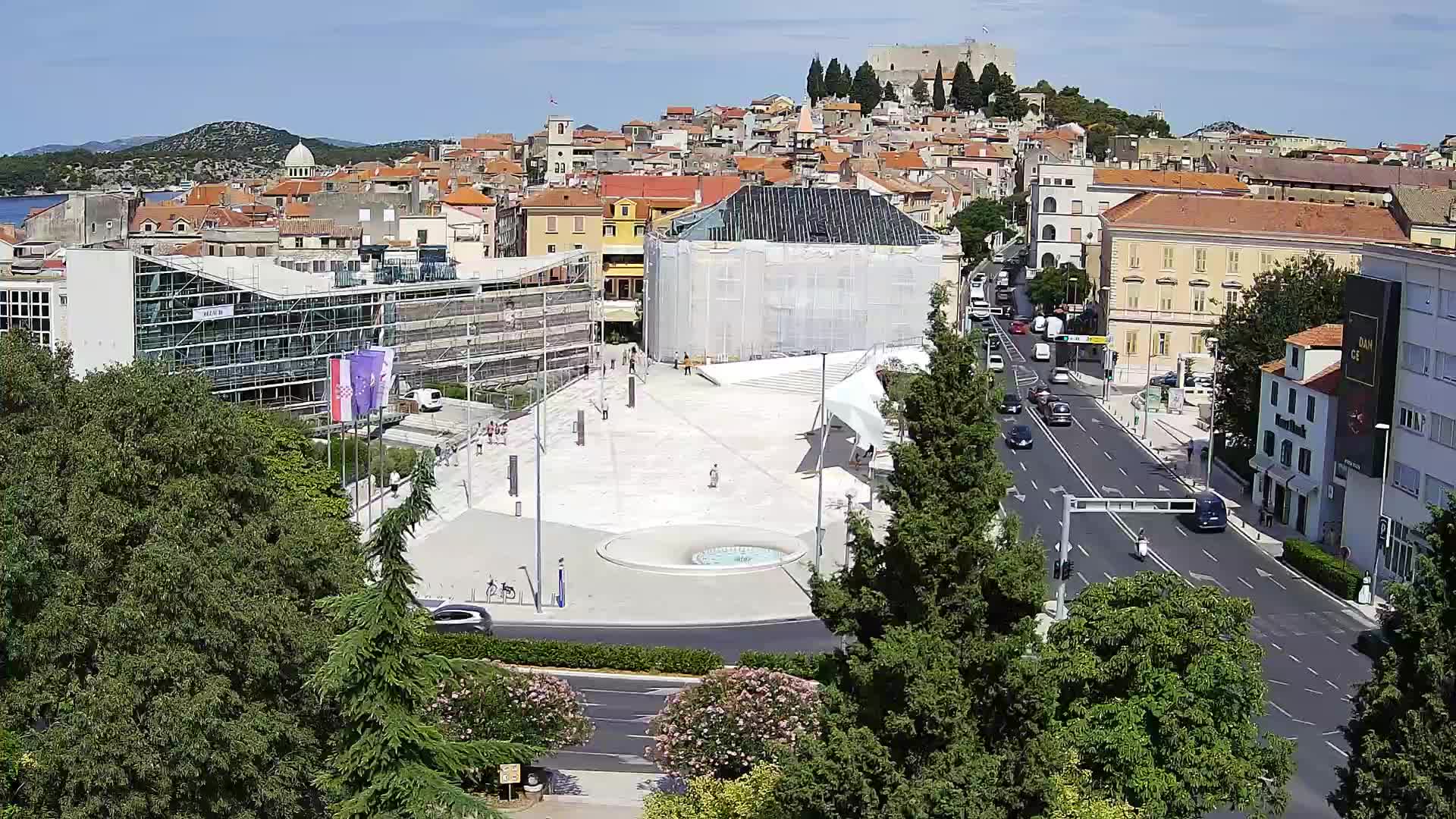 Web Kamera Šibenik – Trg Poljana