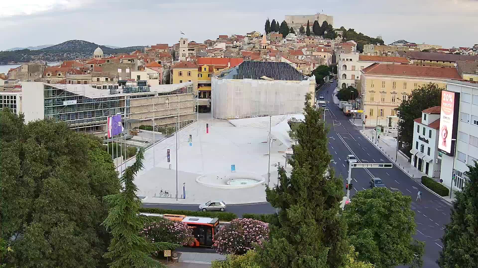 Webcam Šibenik – Poljana square