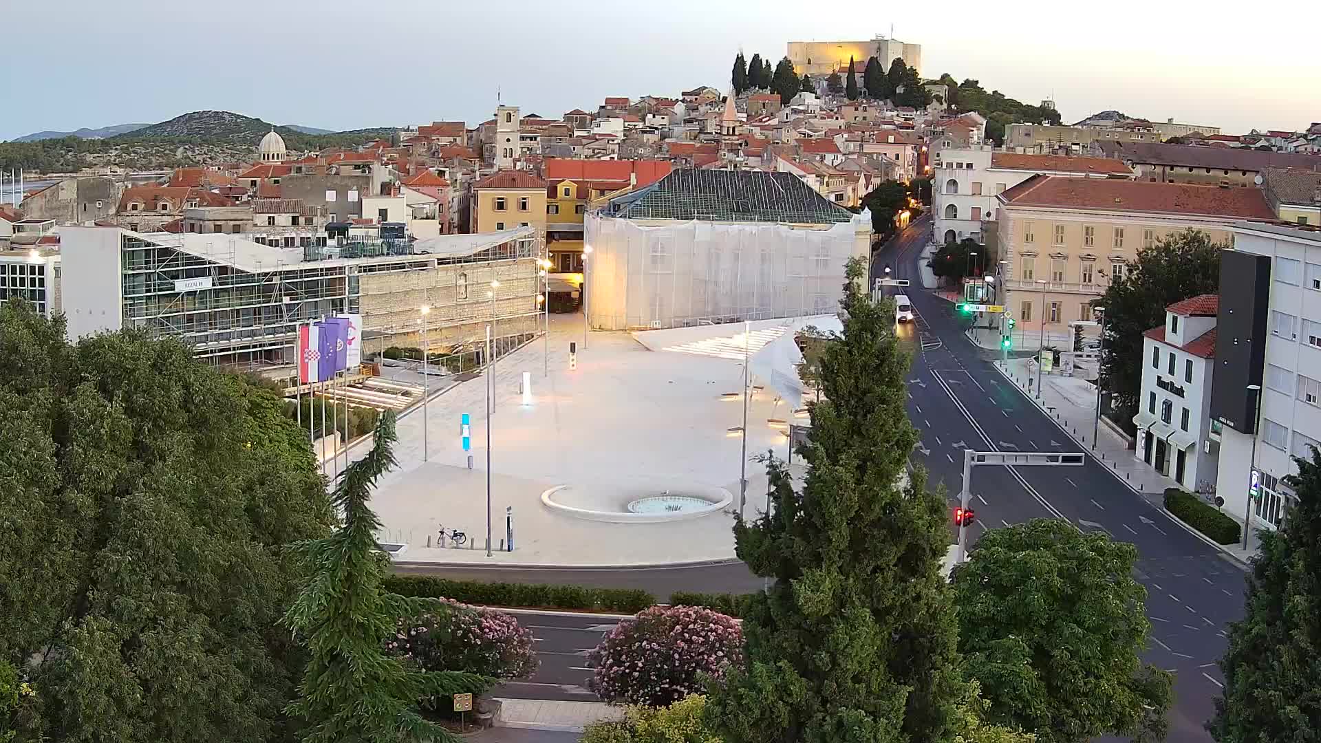Webcam Šibenik – Poljana square