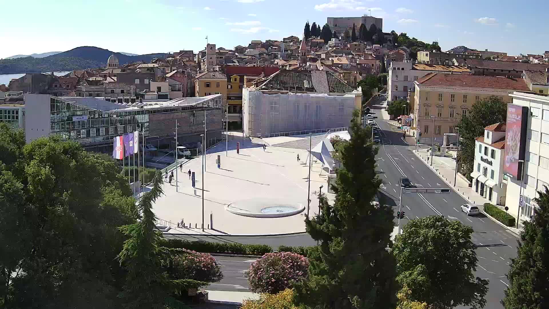 Webcam Šibenik – plaza Poljana