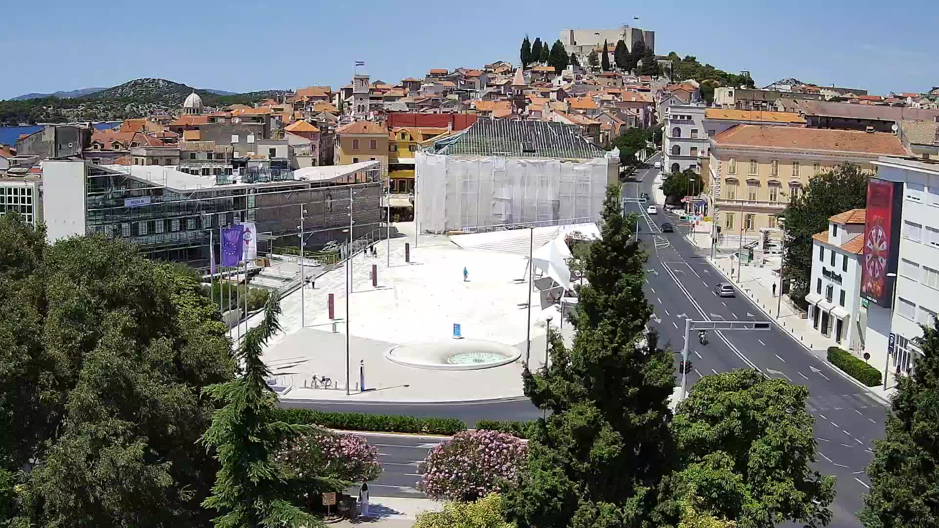 Webcam Šibenik – Poljana square