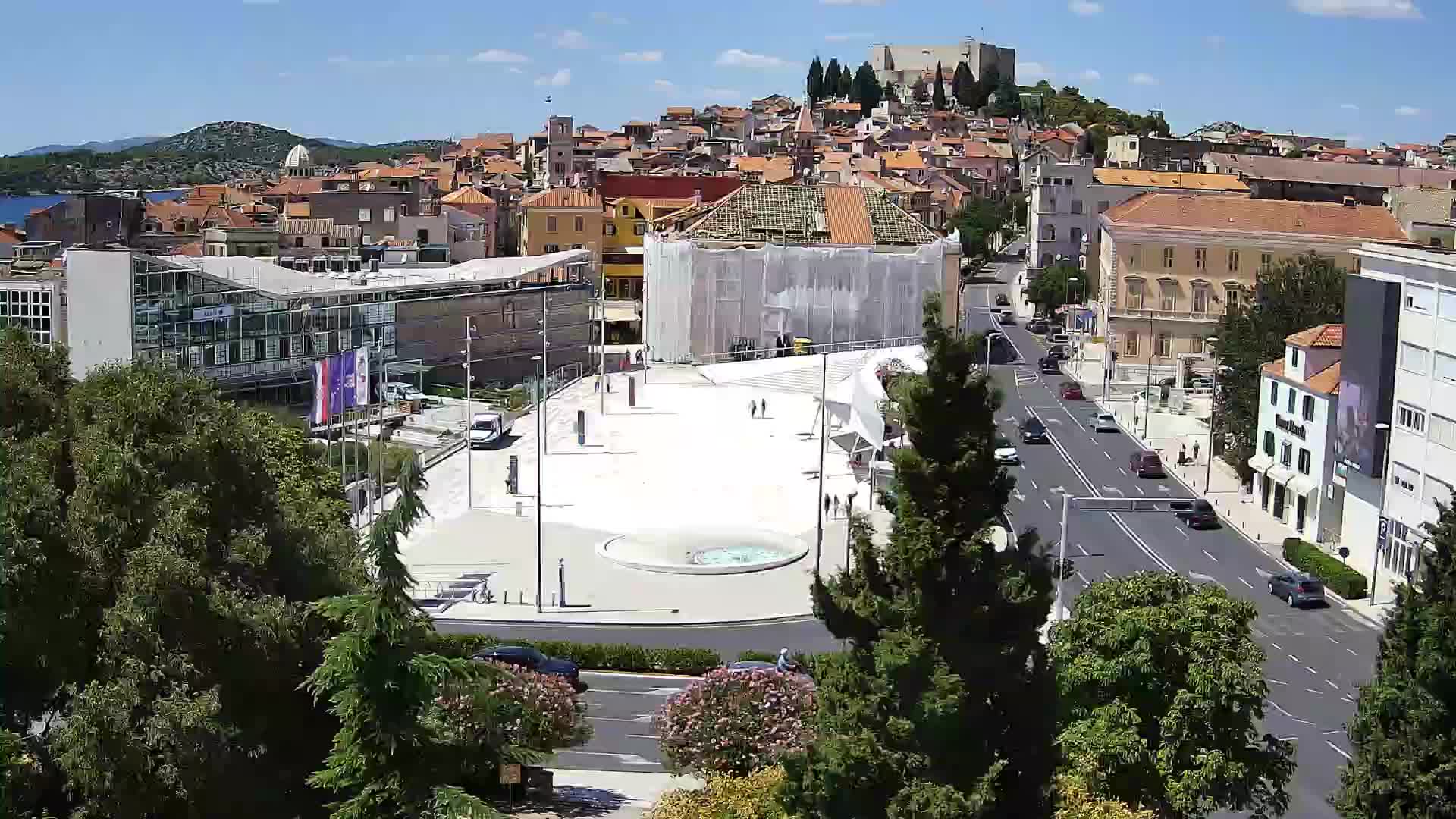 Webcam Šibenik – Poljana Platz
